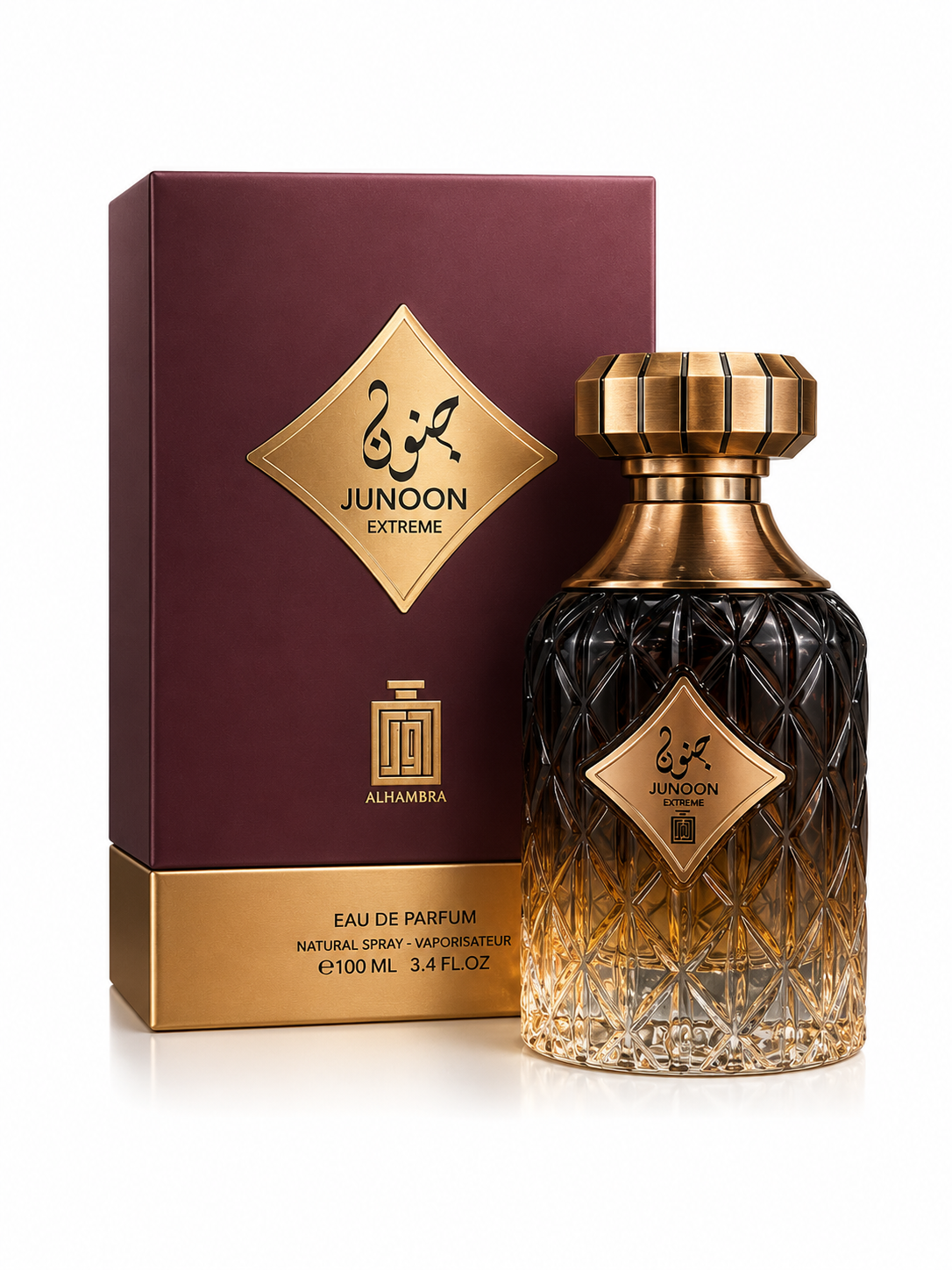 Junoon Extreme Eau De Perfume 100ml (3.4 Oz) By Al hambra Fragrances