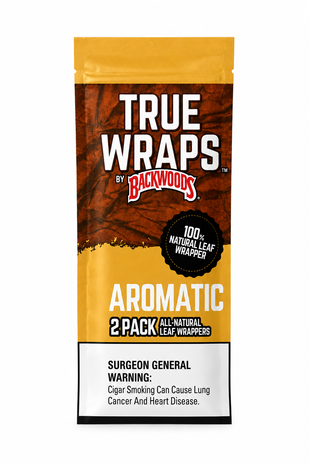 Backwoods True Wraps Aromatic 2pk