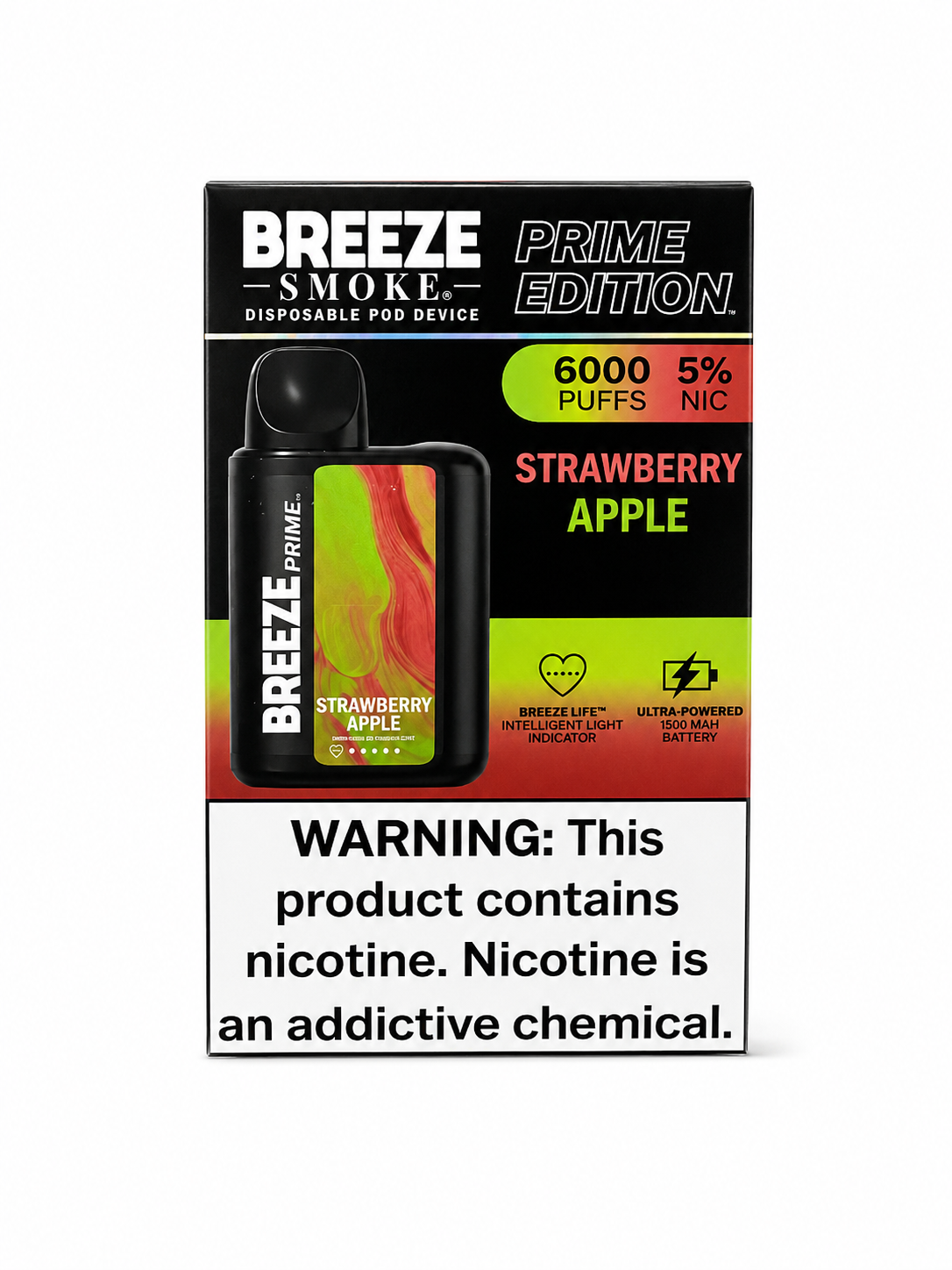 Breeze 6K Strawberry Apple
