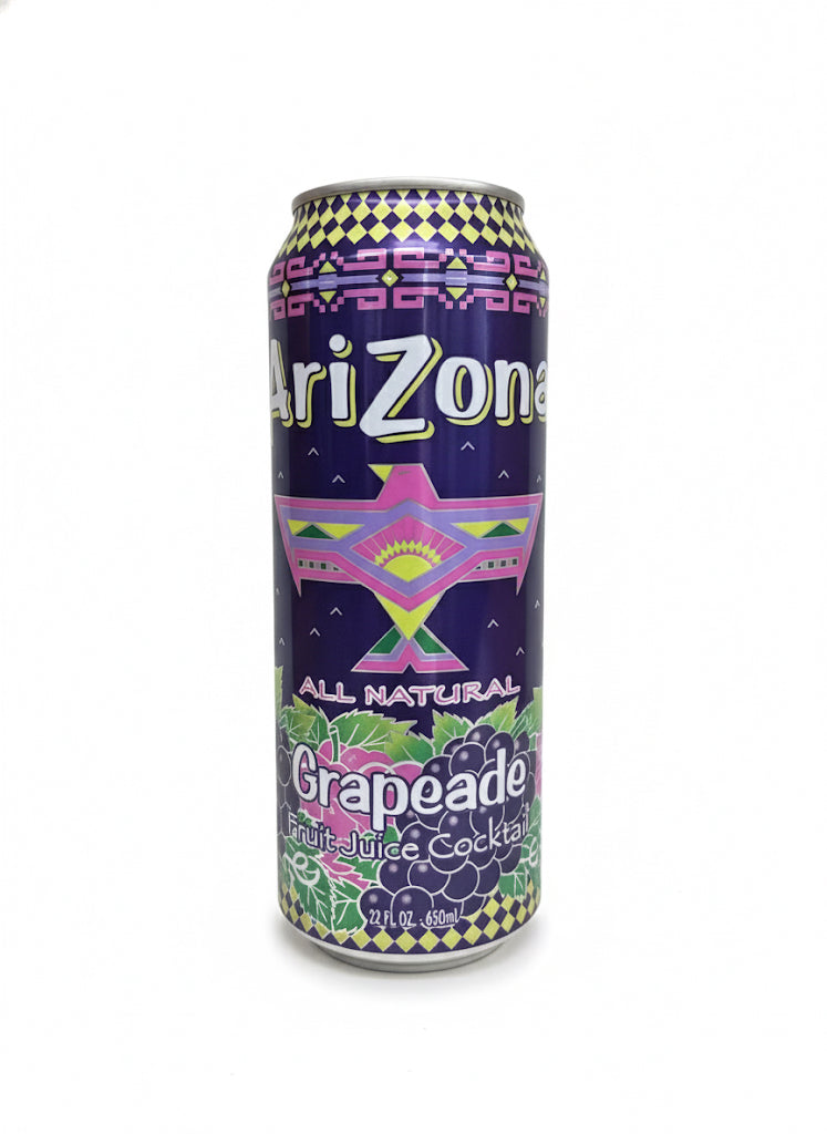 AriZona Grapeade Fruit Juice Cocktail, 22 fl oz