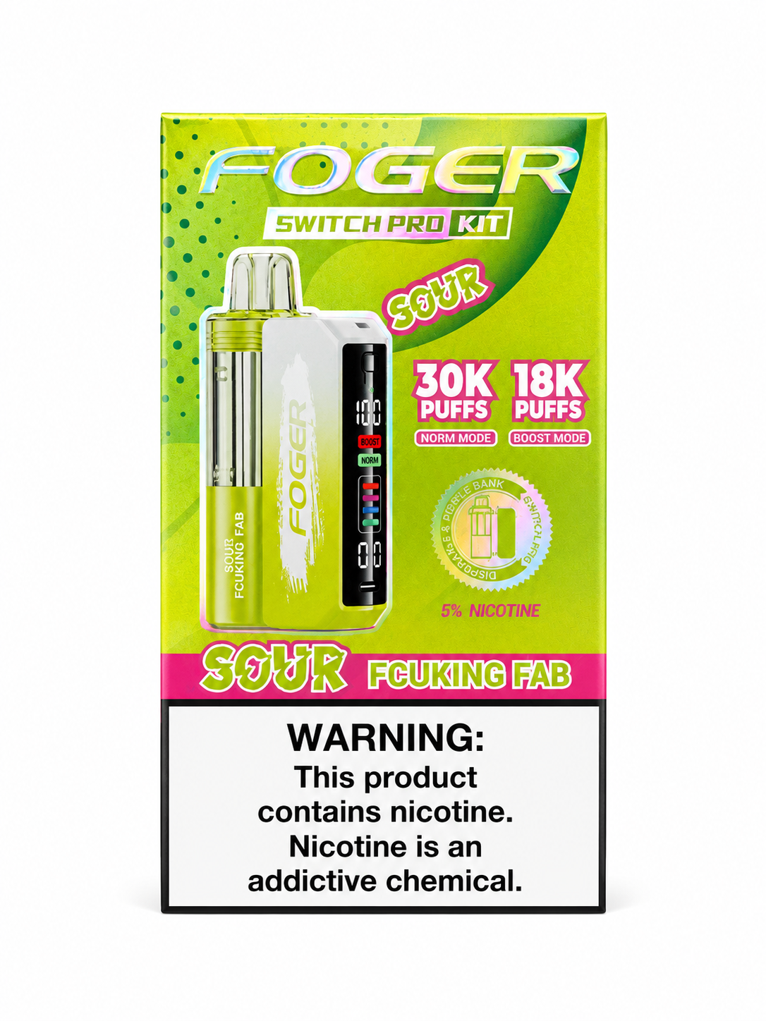Foger Switch Pod 30K Sour Fcuking Fab