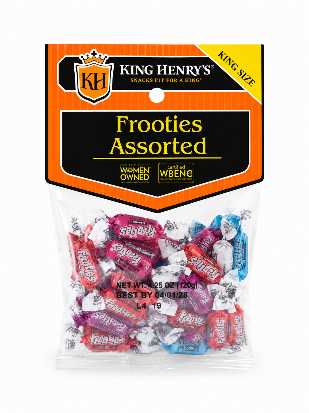 King Henry’s Frooties Assorted