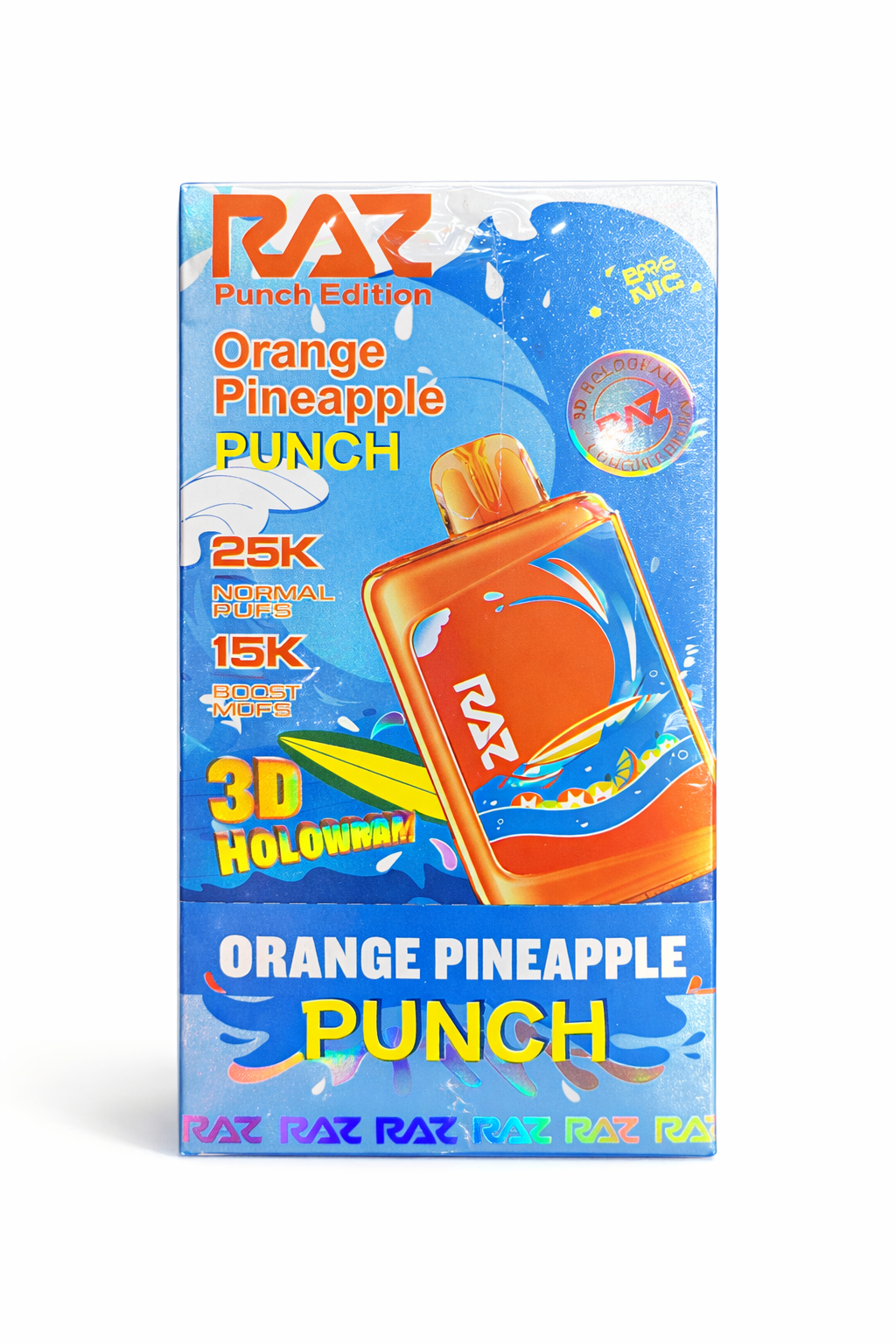 Raz 25K Orange Pineapple Punch