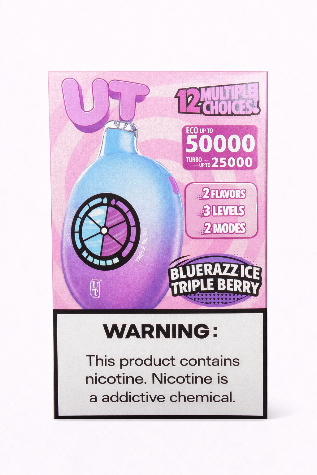 UT 50K Blue Razz Ice Triple Berry