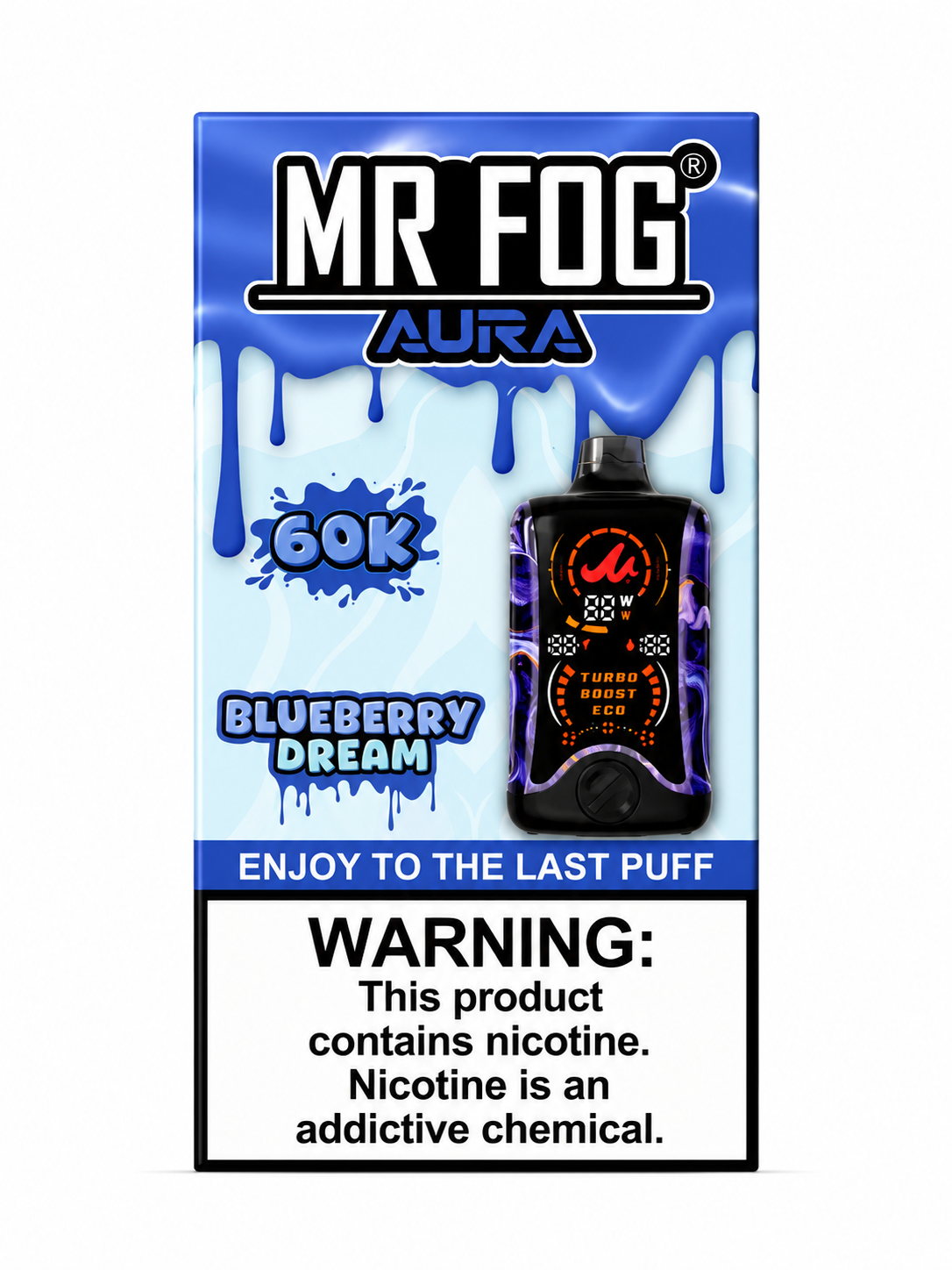 MR FOG AURA 60K Blueberry Dream