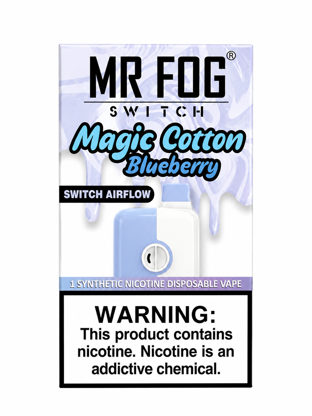 Mr Fog 5500 Magic Cotton Blueberry