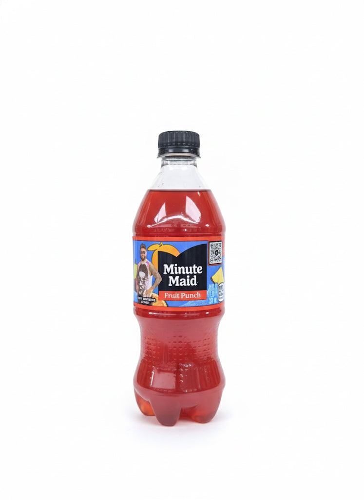 Minute Maid Fruit Punch Juice Drink Bottles, 20 fl oz