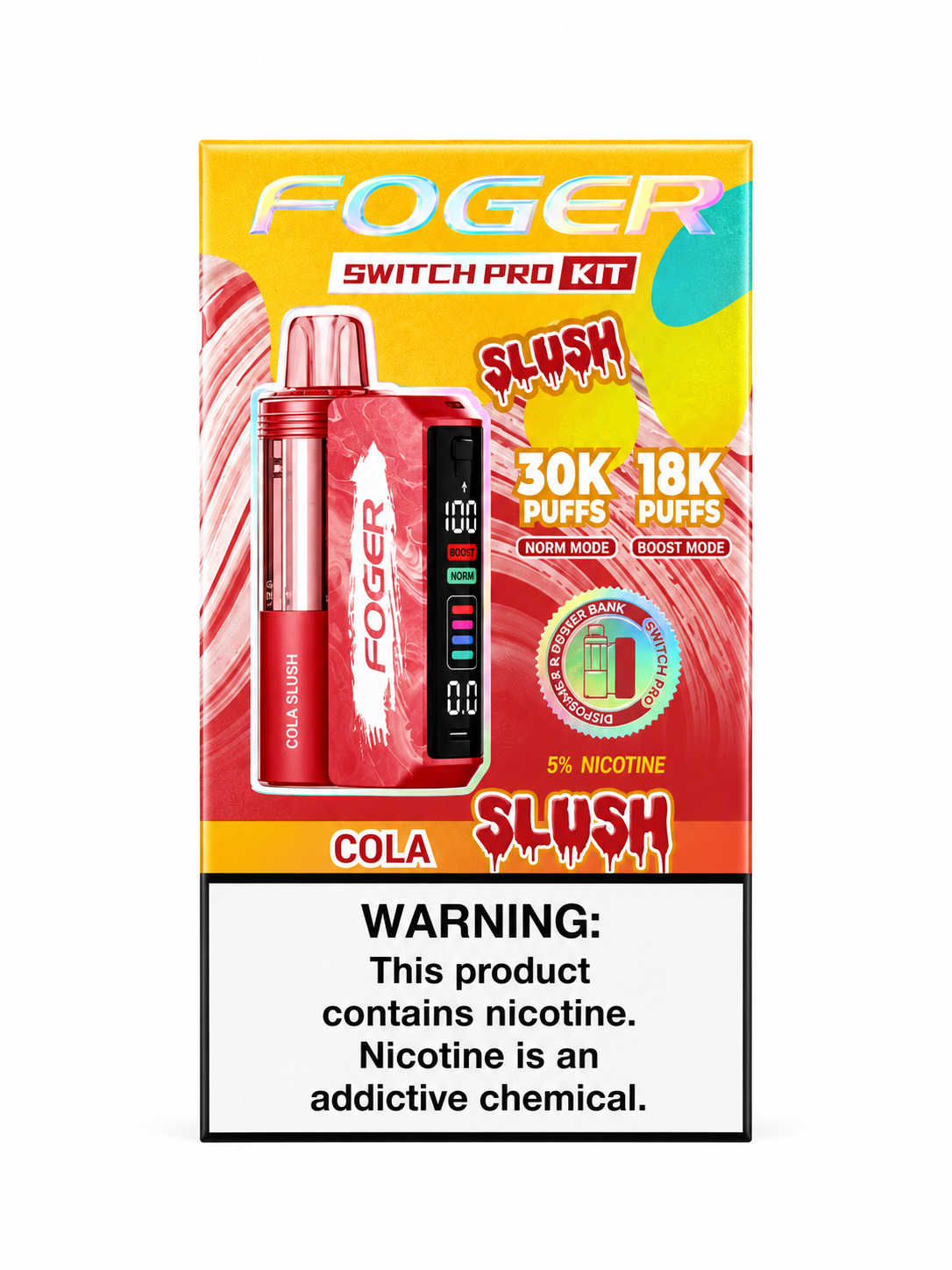 Foger Switch Pod 30K  Cola Slush