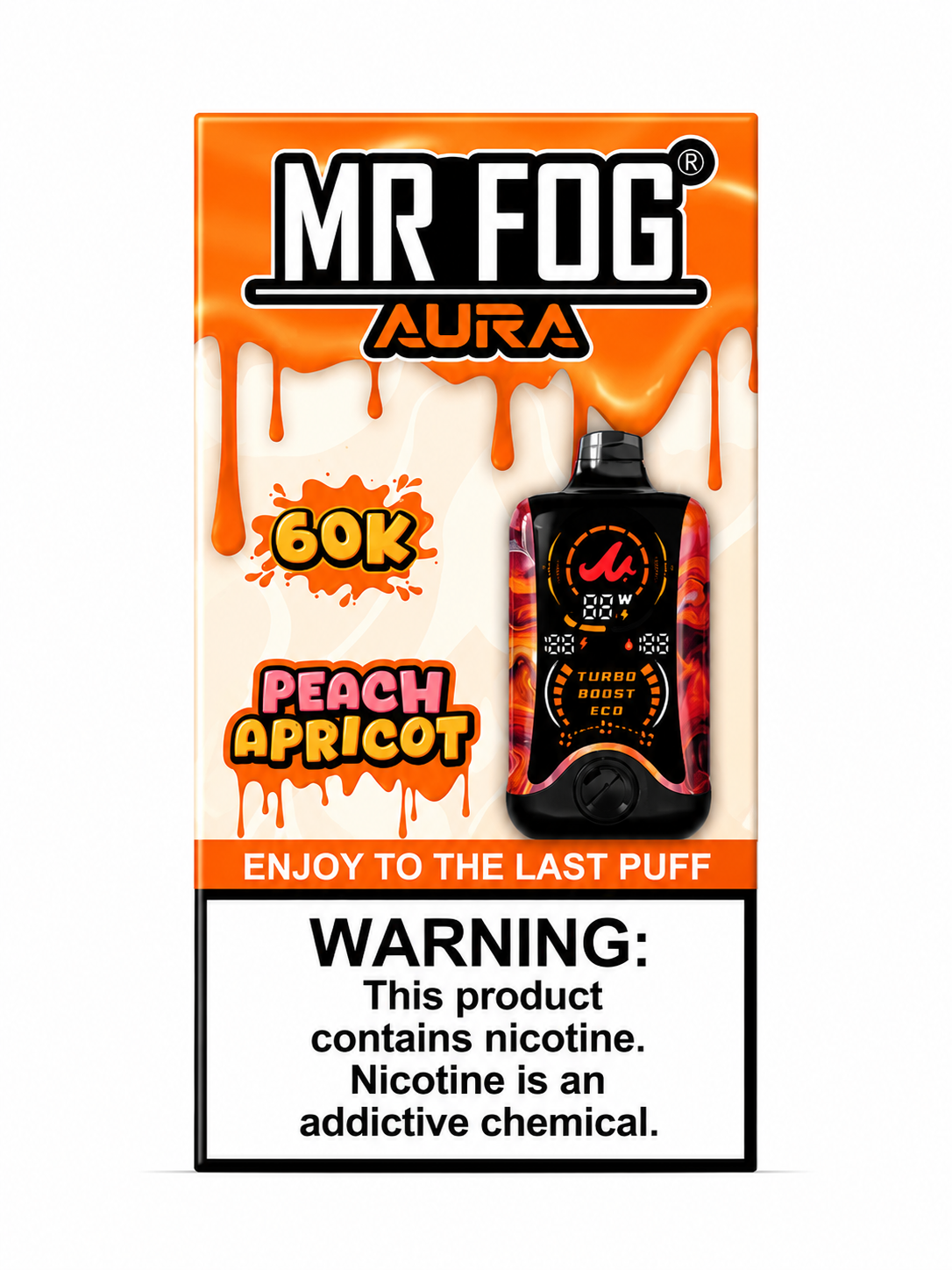 MR FOG AURA 60K Peach Apricot
