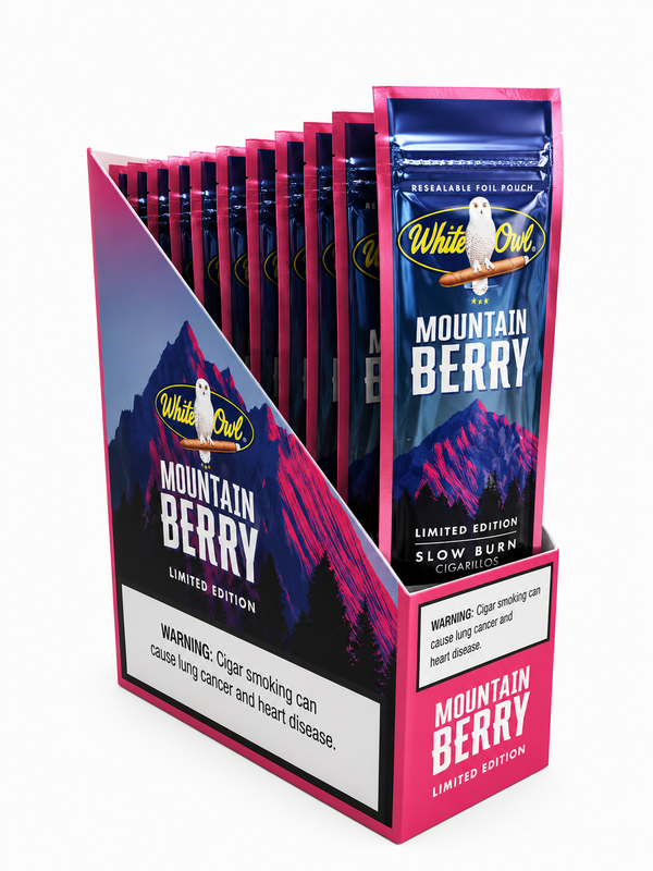 White Owl Mountain Berry 2pk Box of 15 Pack