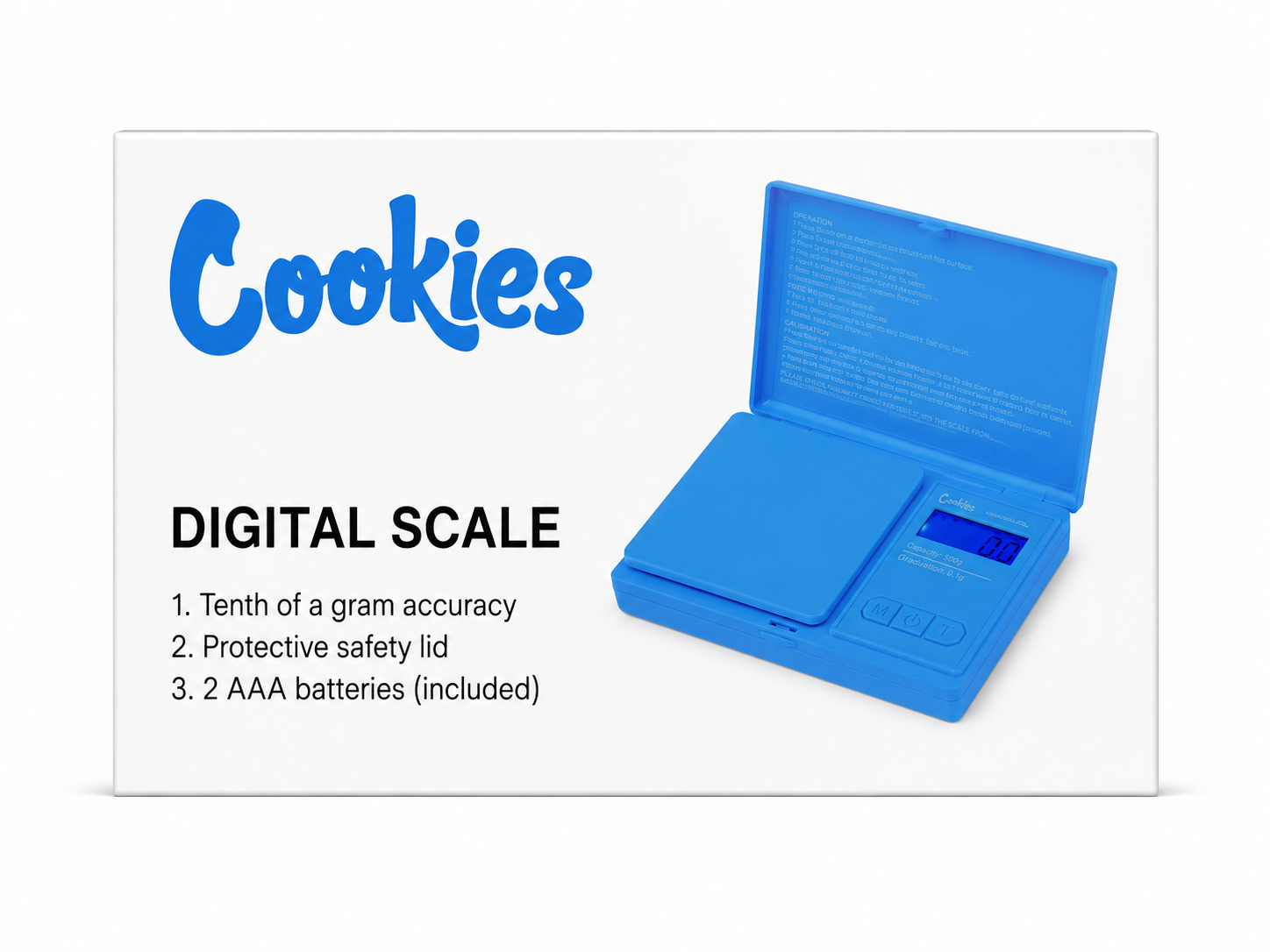 Cookies Digital Scale 500g/0.1g 5in