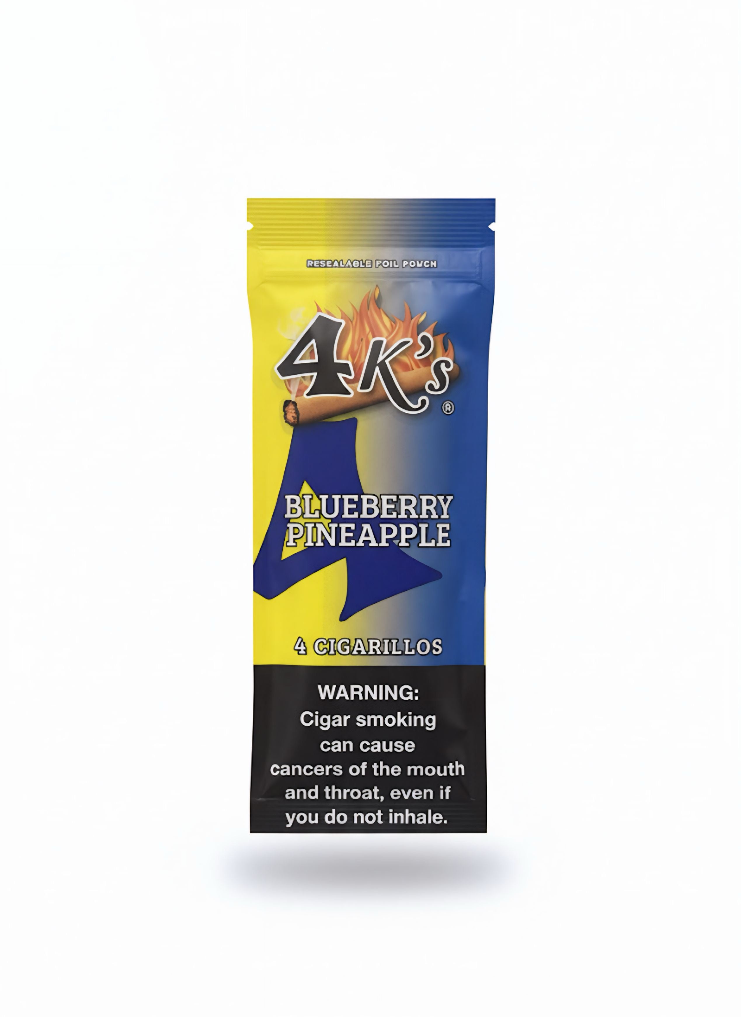 4K’s Cigar Blueberry Pineapple 4PK