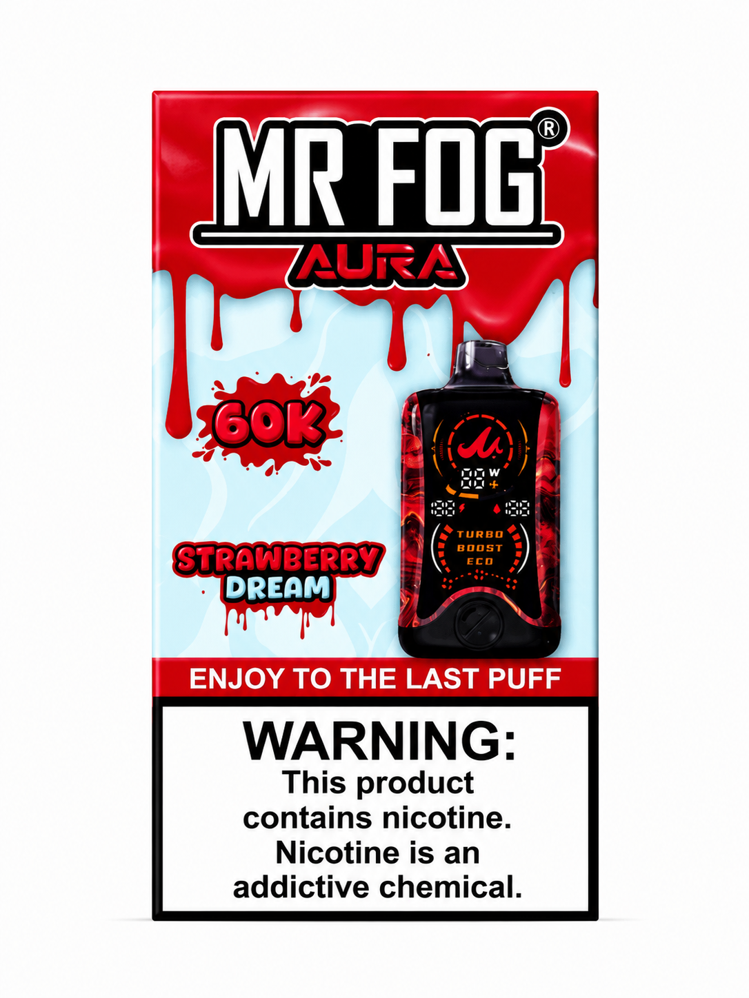 MR FOG AURA 60K Strawberry Dream