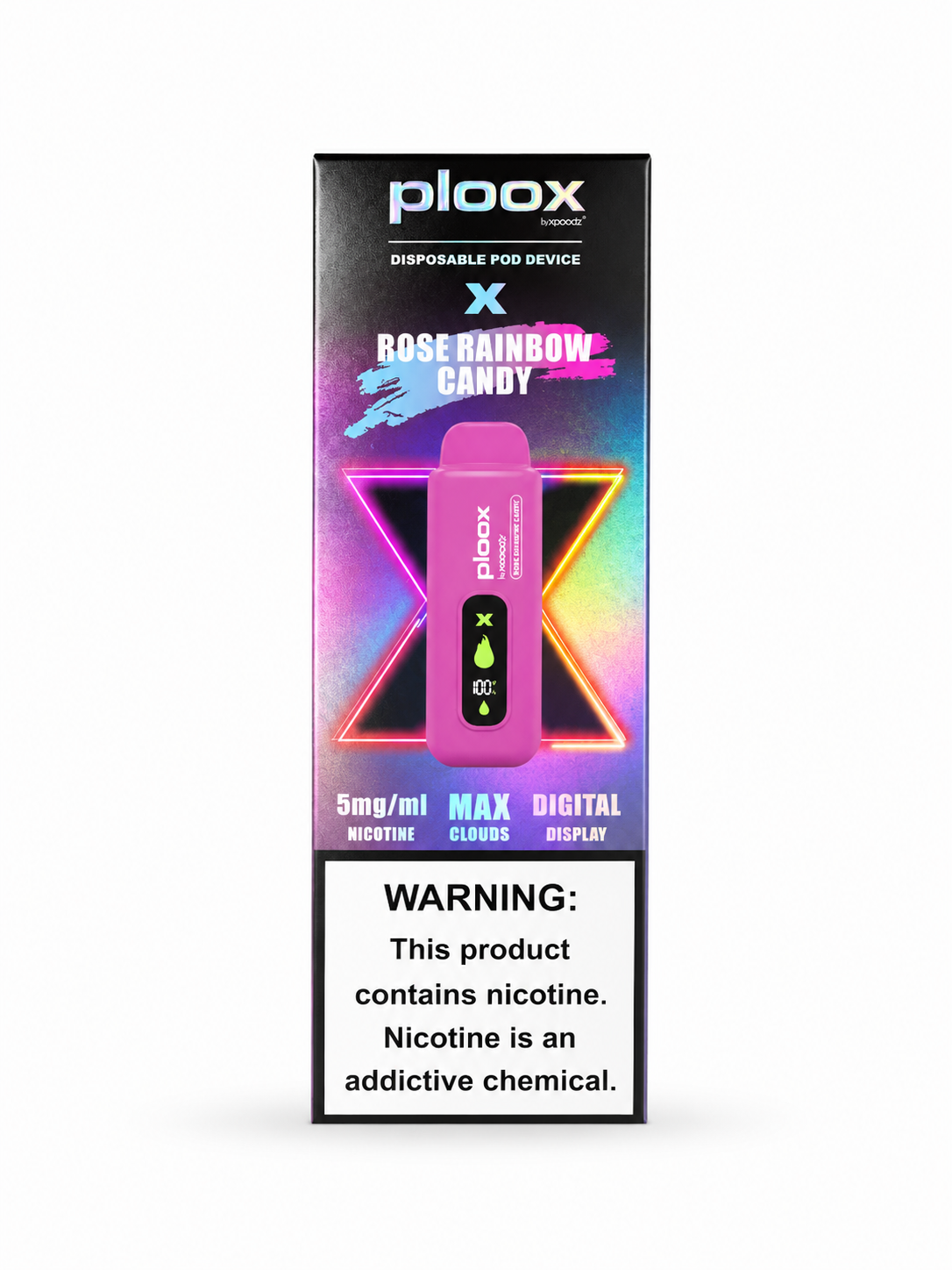 Ploox X 25K Rose Rainbow Candy
