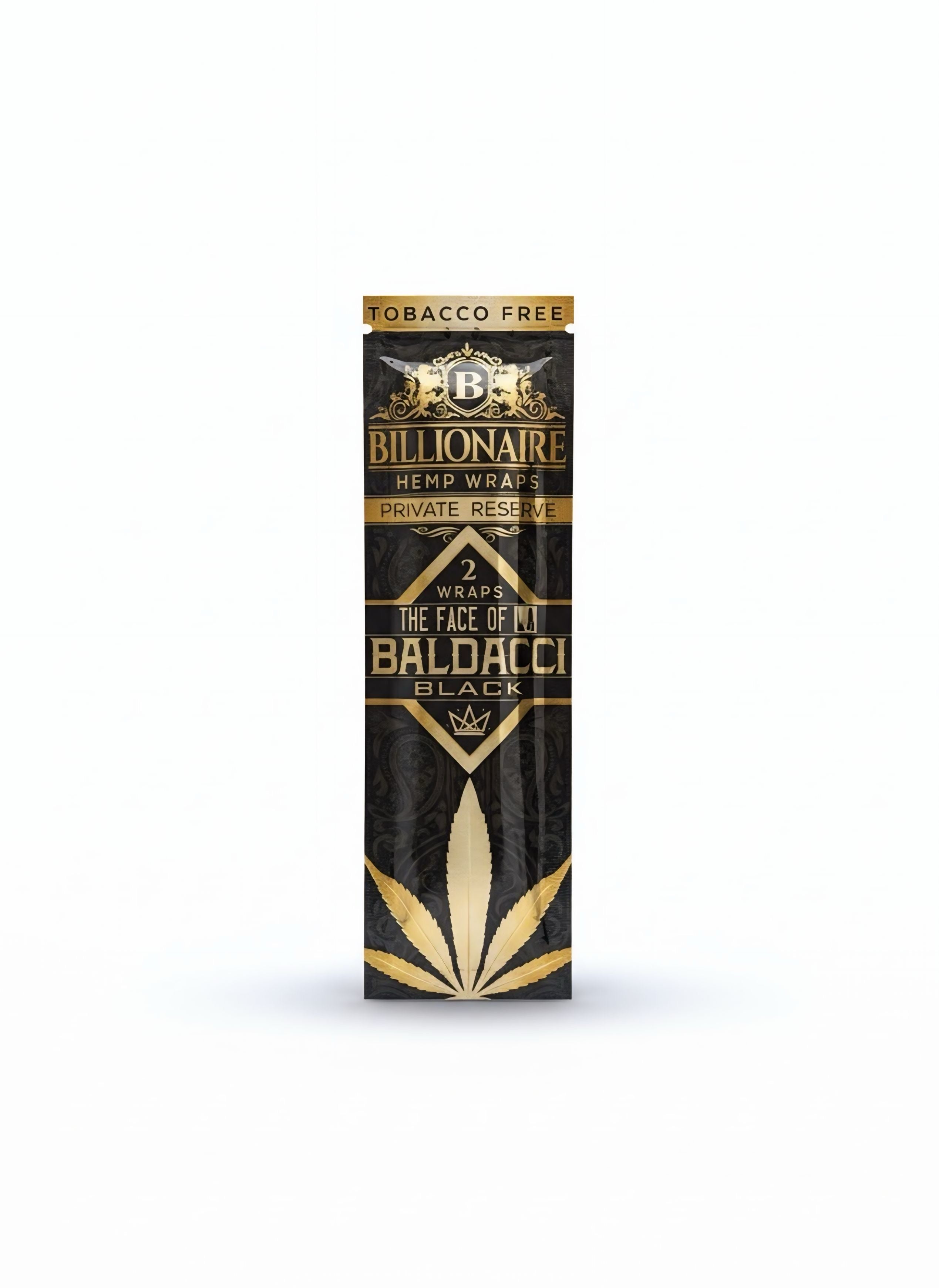 Billionaire Hemp Wrape The Face Of LA Baldacci 2PK