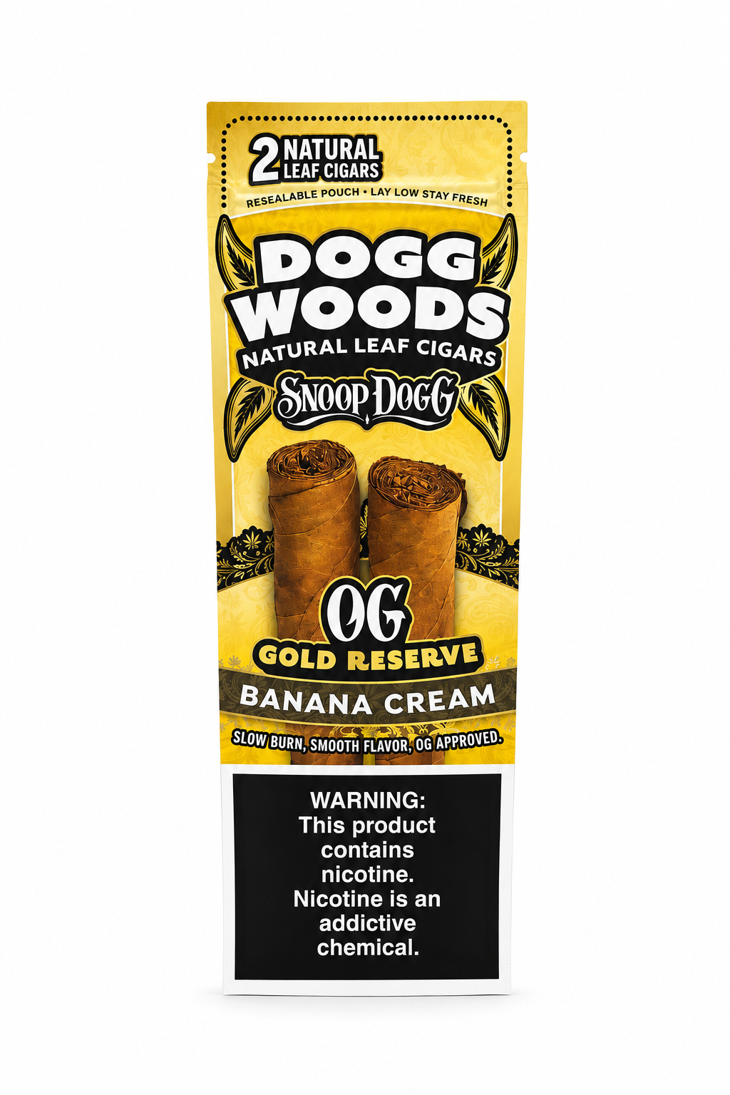 Dogg Wood Banana Cream 2pk