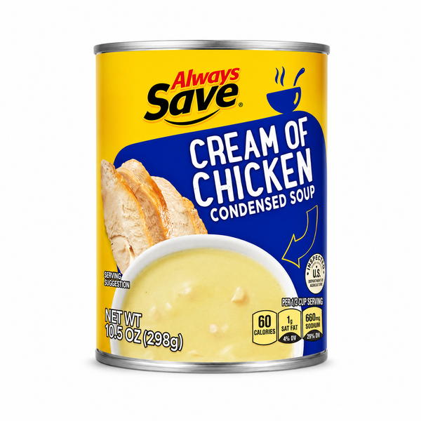 Always Save Cream of Chicken Condensed Soup 10.5oz