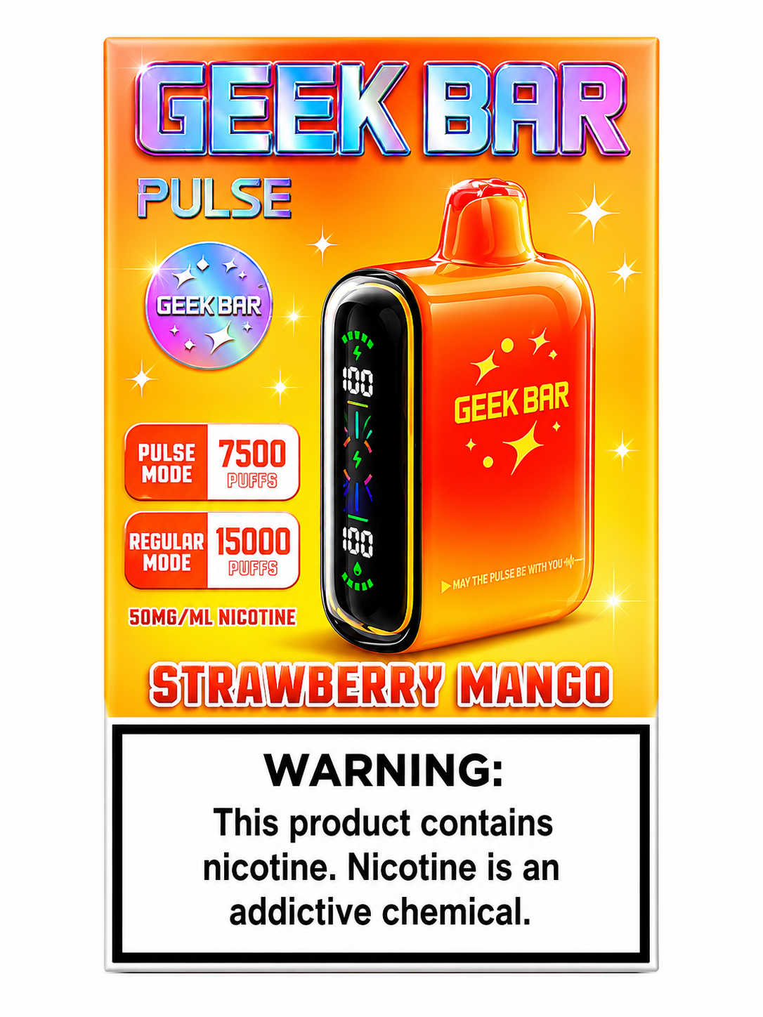 Geek Bar 15K Strawberry Mango