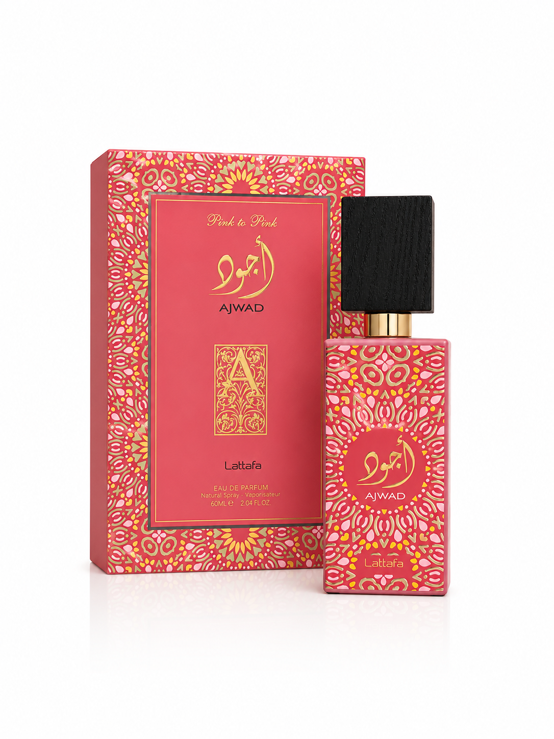Lattafa Ajwad Pink To Pink for Women Eau de Perfume, 2.04 Oz 60 ml