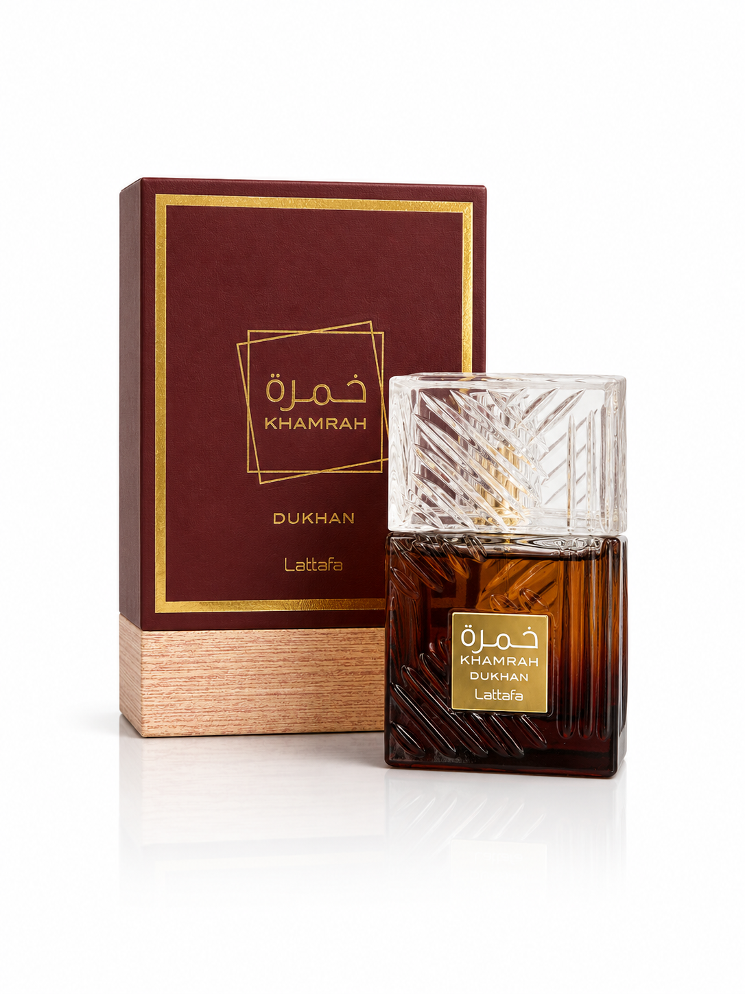 Lattafa Khamrah Dukhan for Unisex Eau de Parfum Spray, 3.4 Oz 100 ml