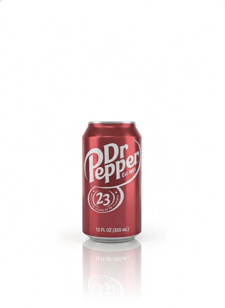 Dr Pepper Soda Pop, 12 fl oz Can
