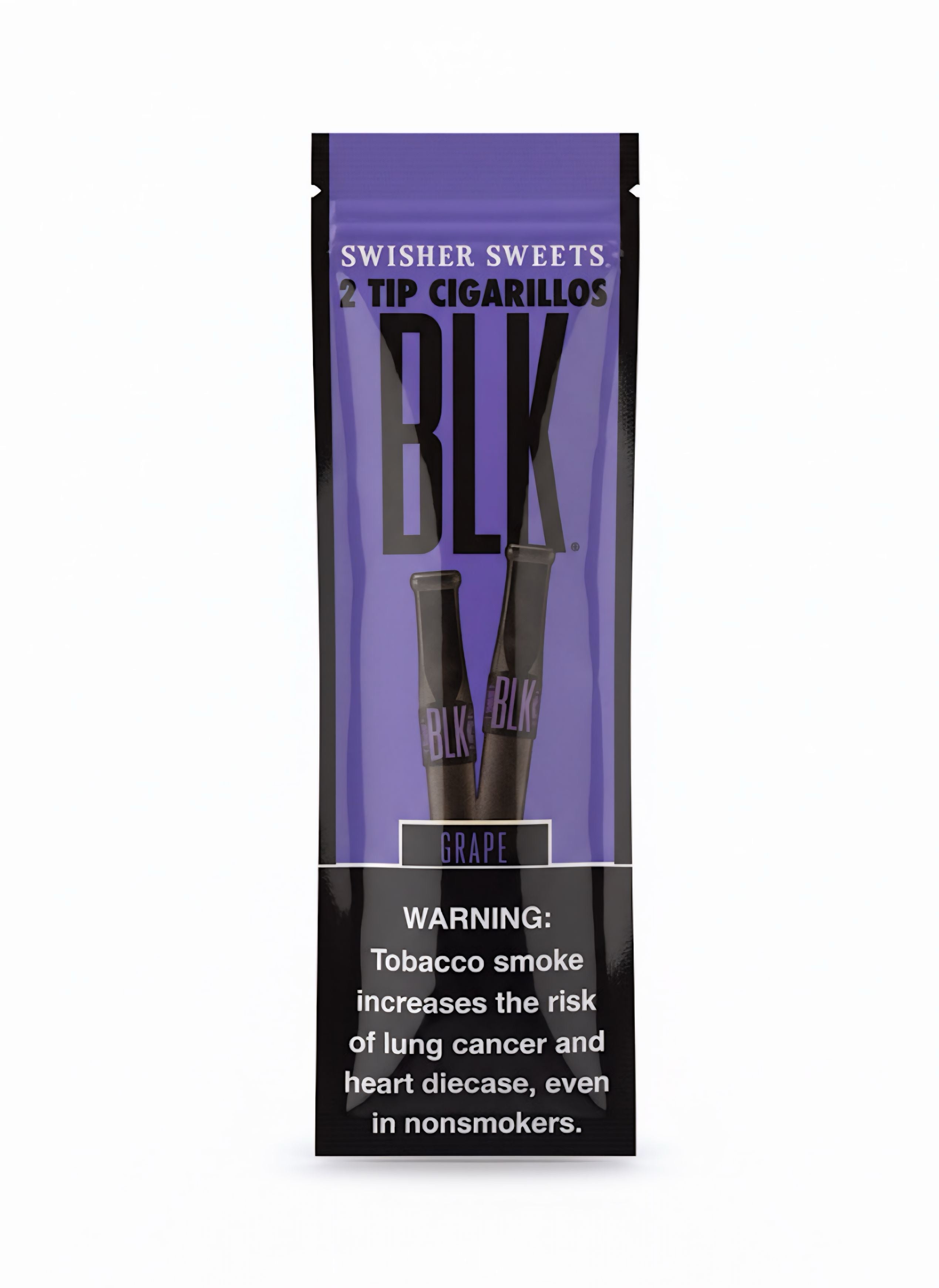 Swisher Sweet BLK Grape 2PK