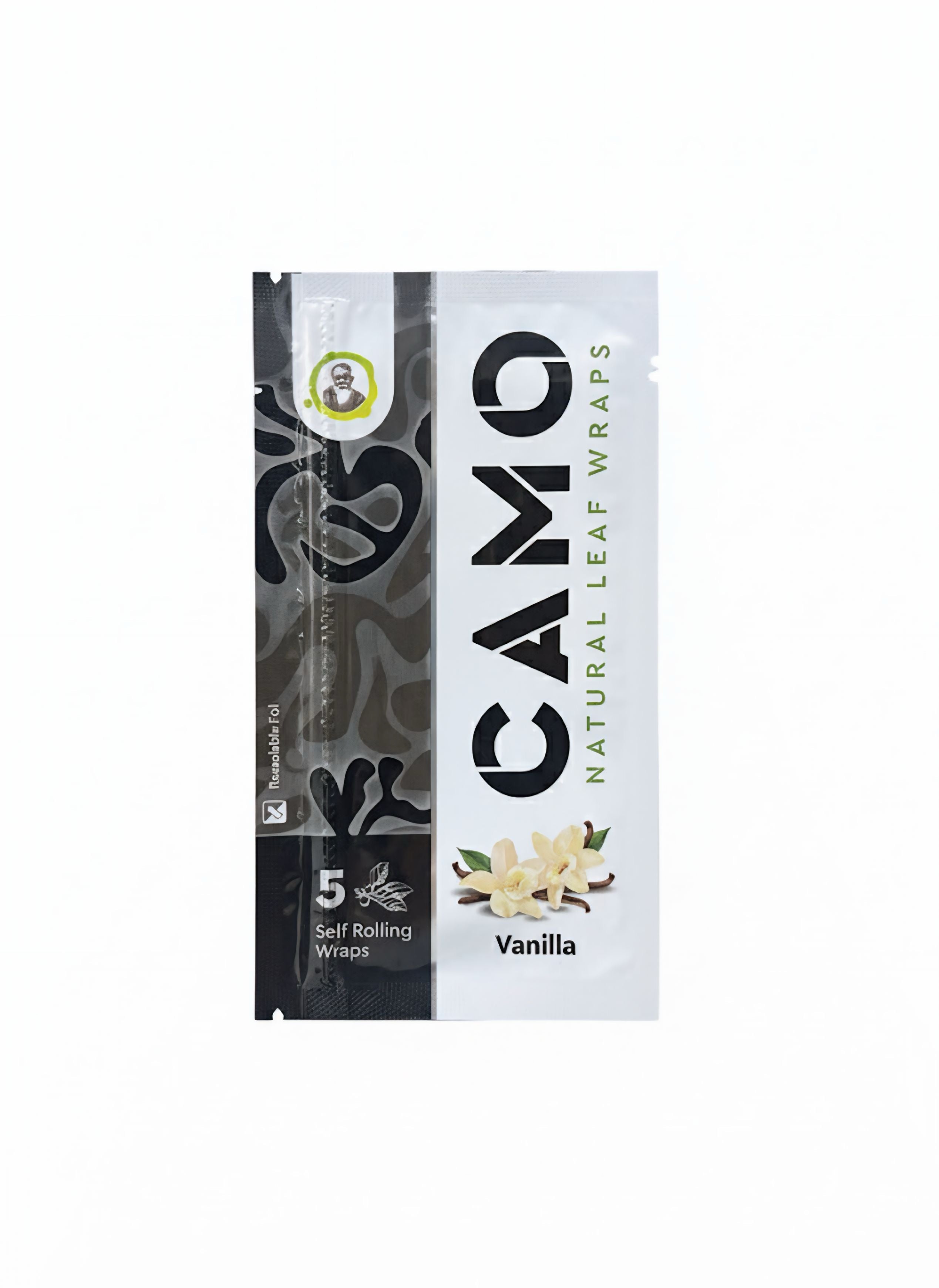 Camo Leaf Wrap Vanilla 5PK