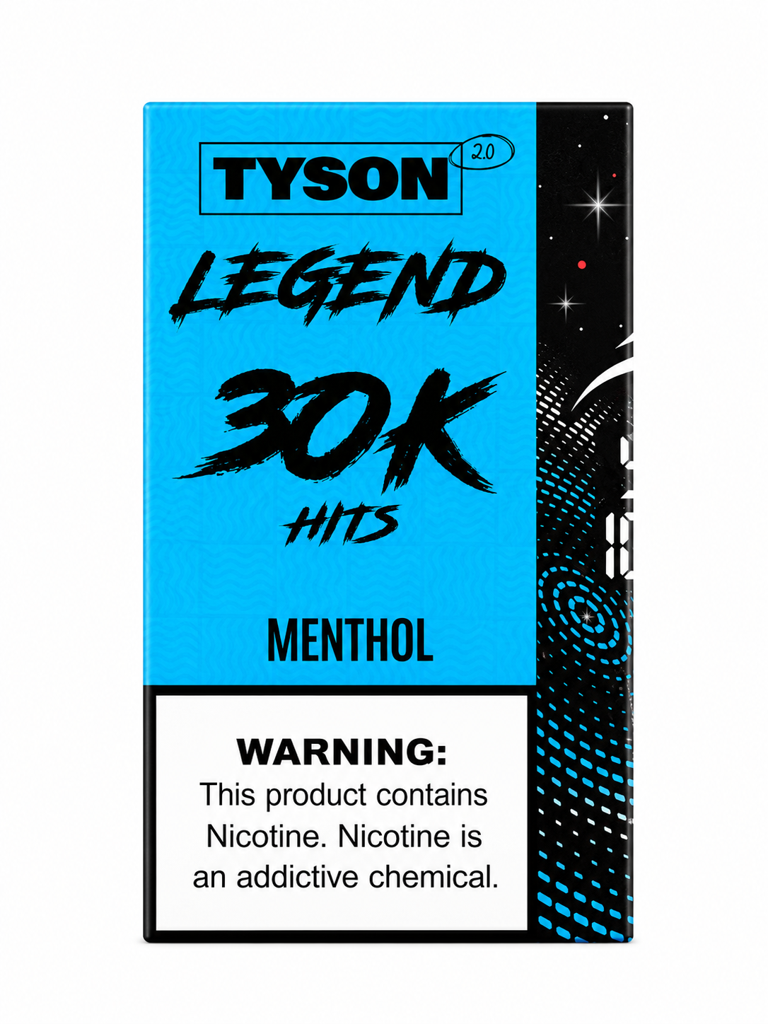 Tyson Legend 30K Menthol