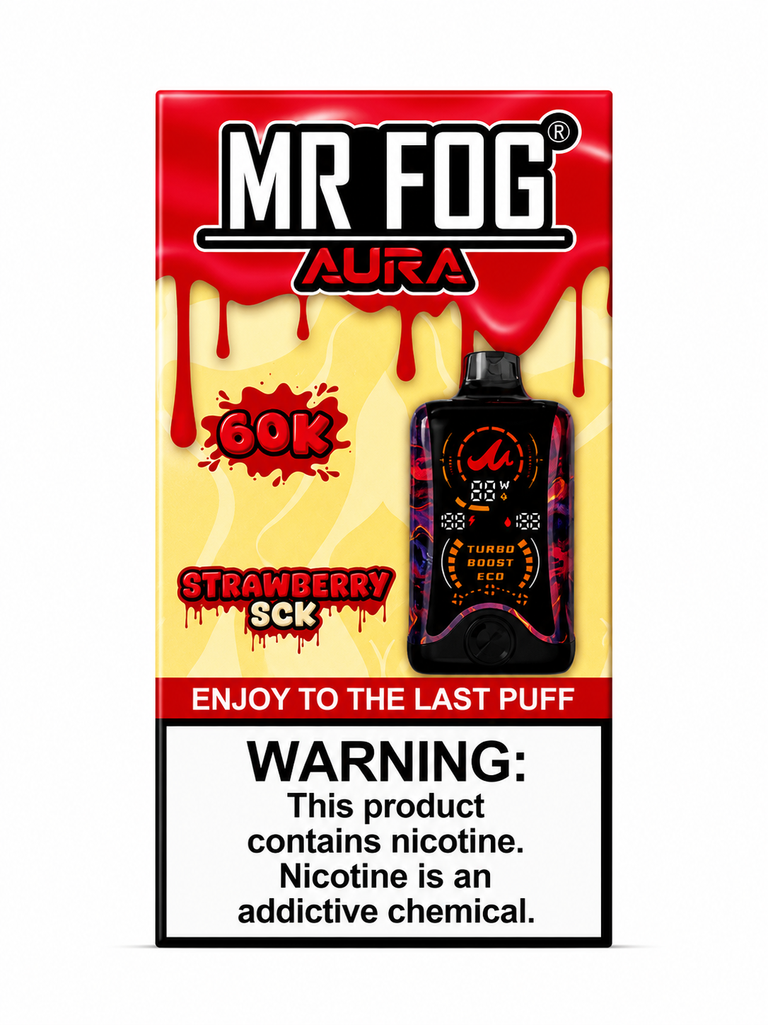 MR FOG AURA 60K Strawberry SCK