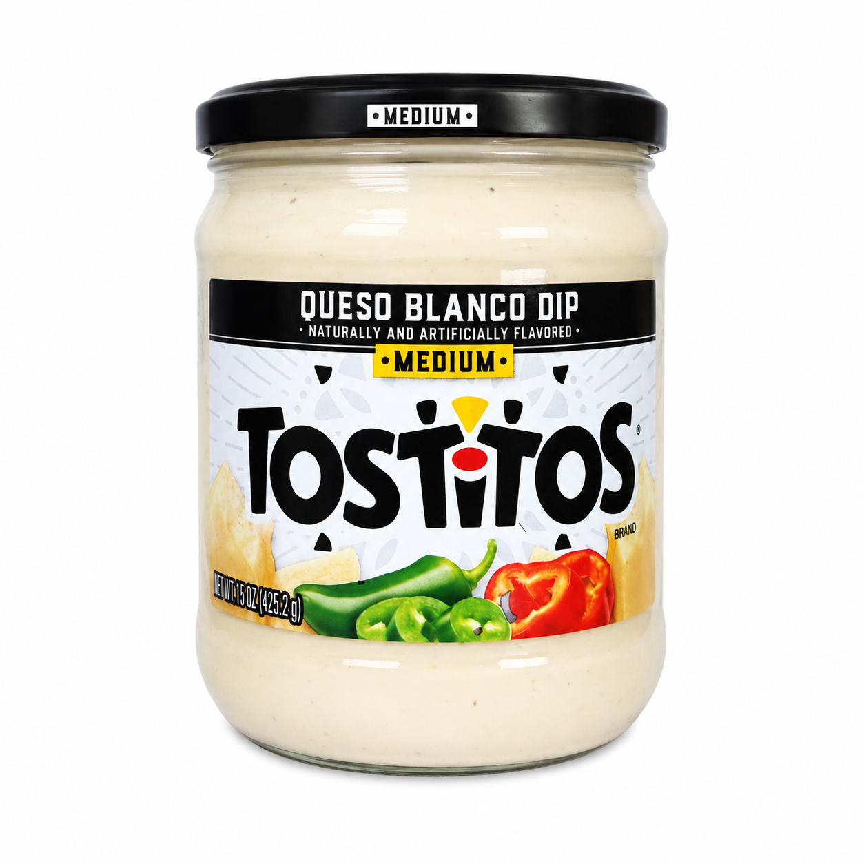 Tostitos Queso Blanco Dip, 15.0 oz Jar