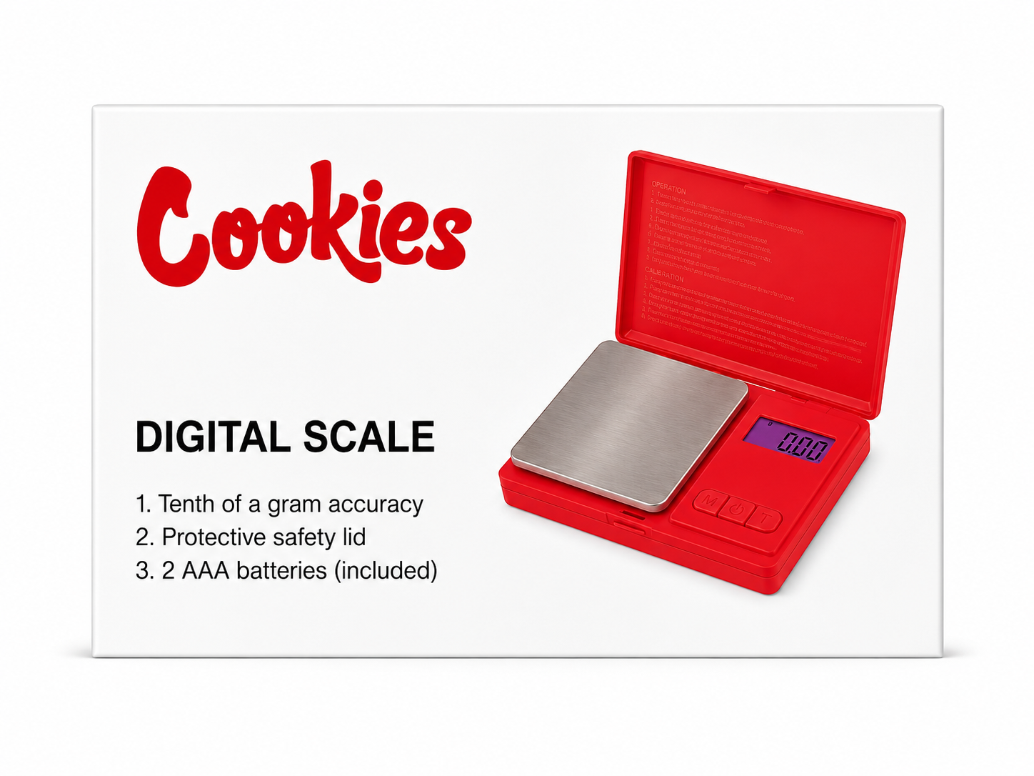 Cookies Digital Scale 500g/0.1g 5in