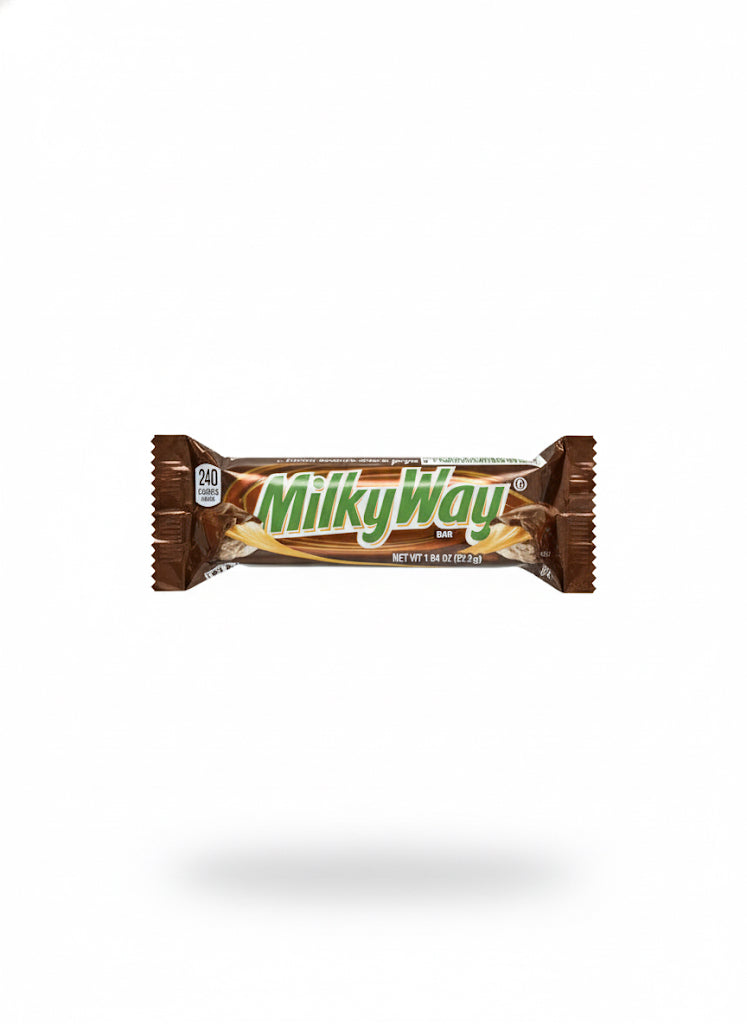Milky Way Milk Chocolate Candy Bar, Full Size - 1.84 oz Bar