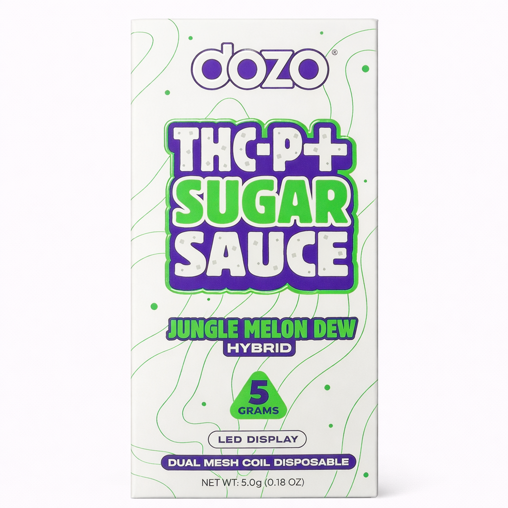Dozo Thc-p Sugar Sauce Disposable 5g Jungle Melon Dew Hybrid