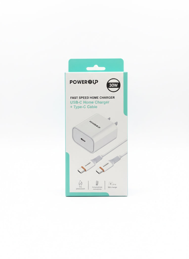 FAST SPEED HOME CHARGER TYPE-C CABLE