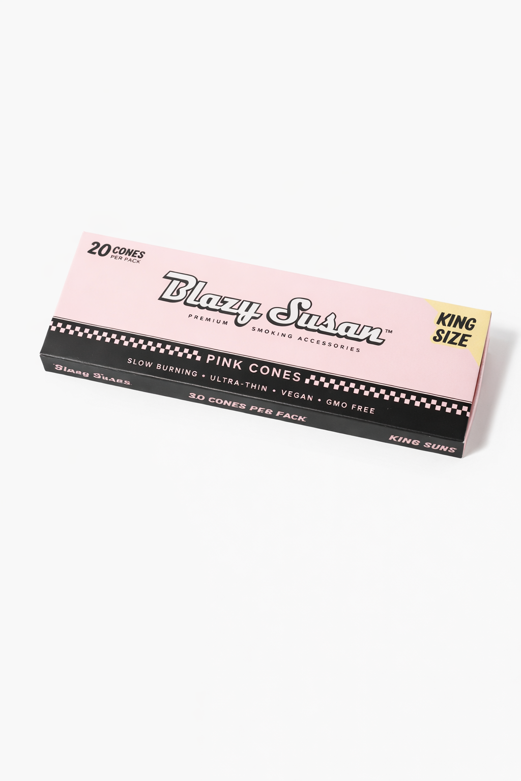 Blazy Susan Pink Pre Rolled Cones King Size 20 Per Pack