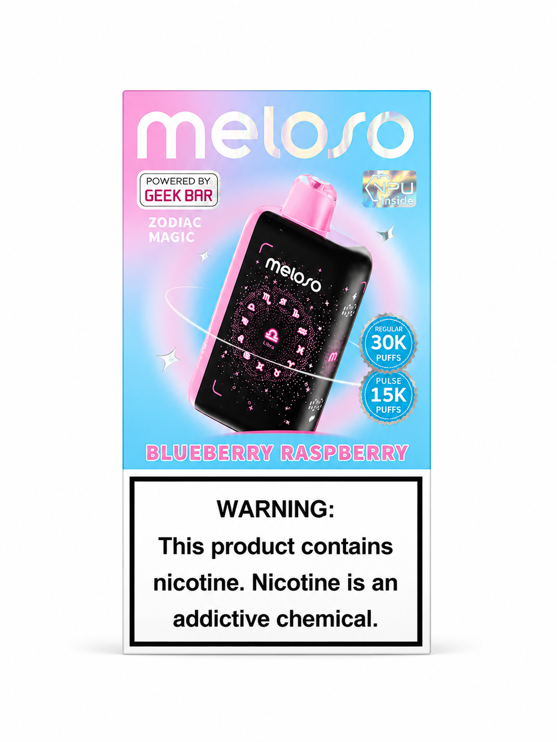 Meloso 30K By Geek Bar Blueberry Raspberry