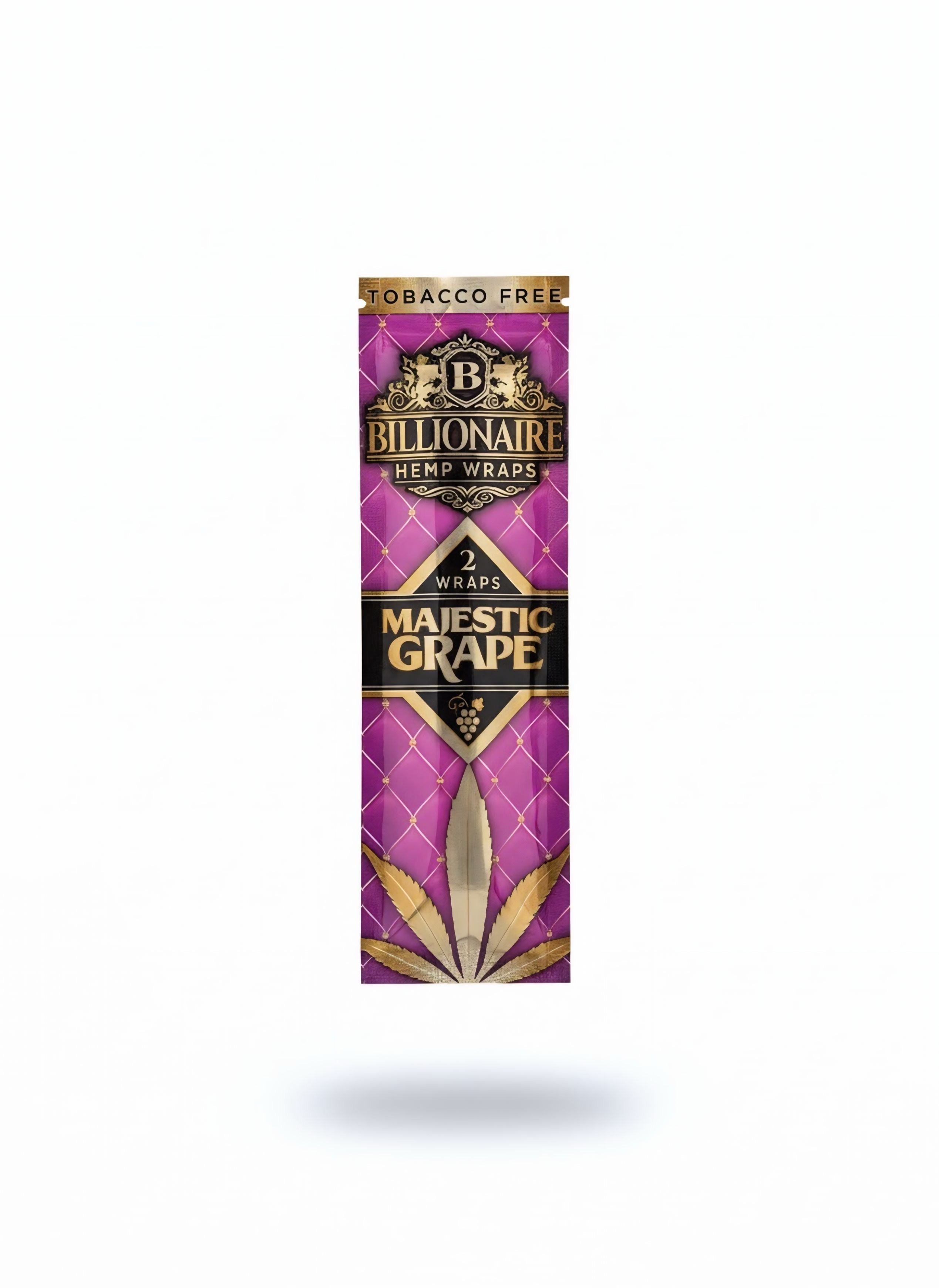 Billionaire Hemp Wrape Majistic  Grape 2PK