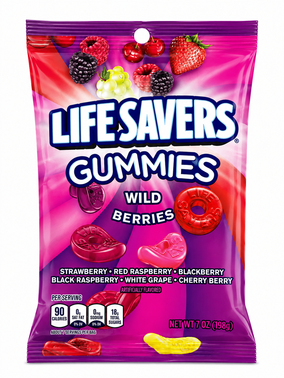 Life Savers Wild Berries Gummy Candy, Sharing Size