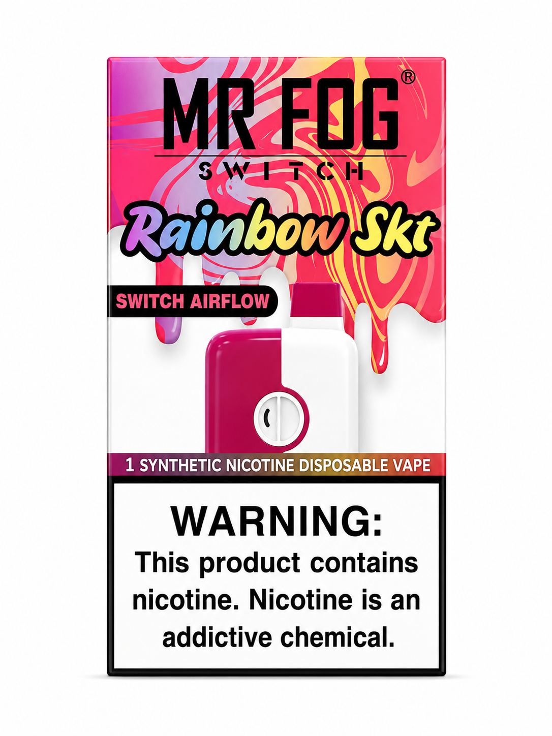Mr Fog 5500 Rainbow Skt