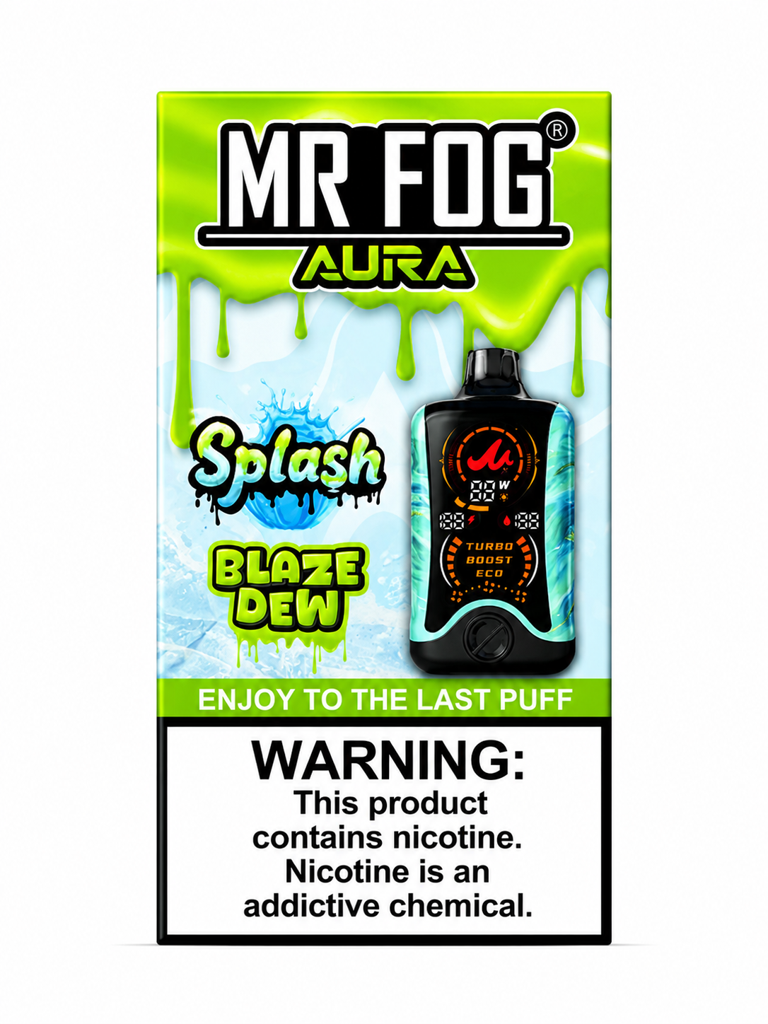 MR FOG AURA 60K Splash Blaze DEW