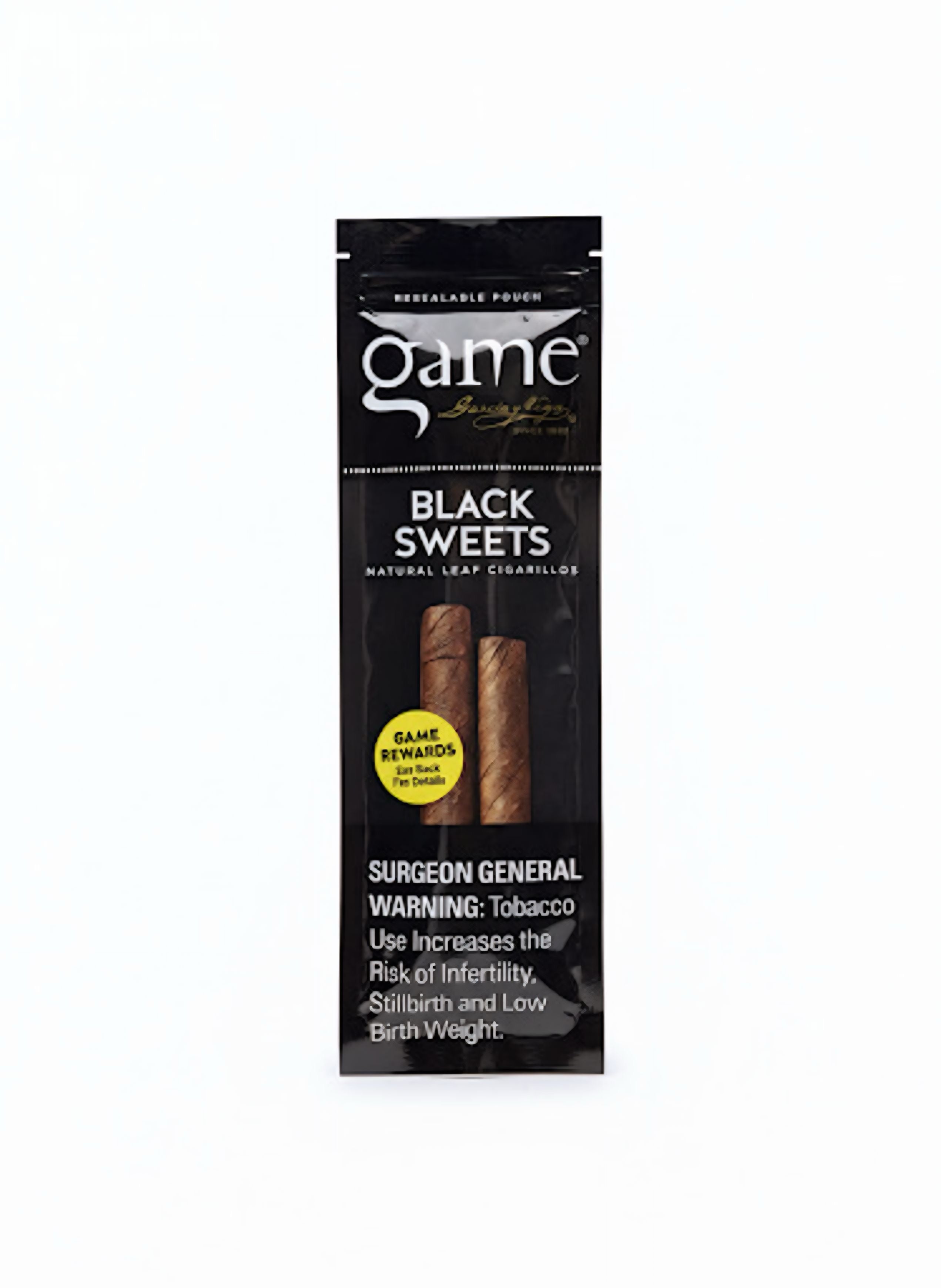 Game Cigar Black Sweet 2PK