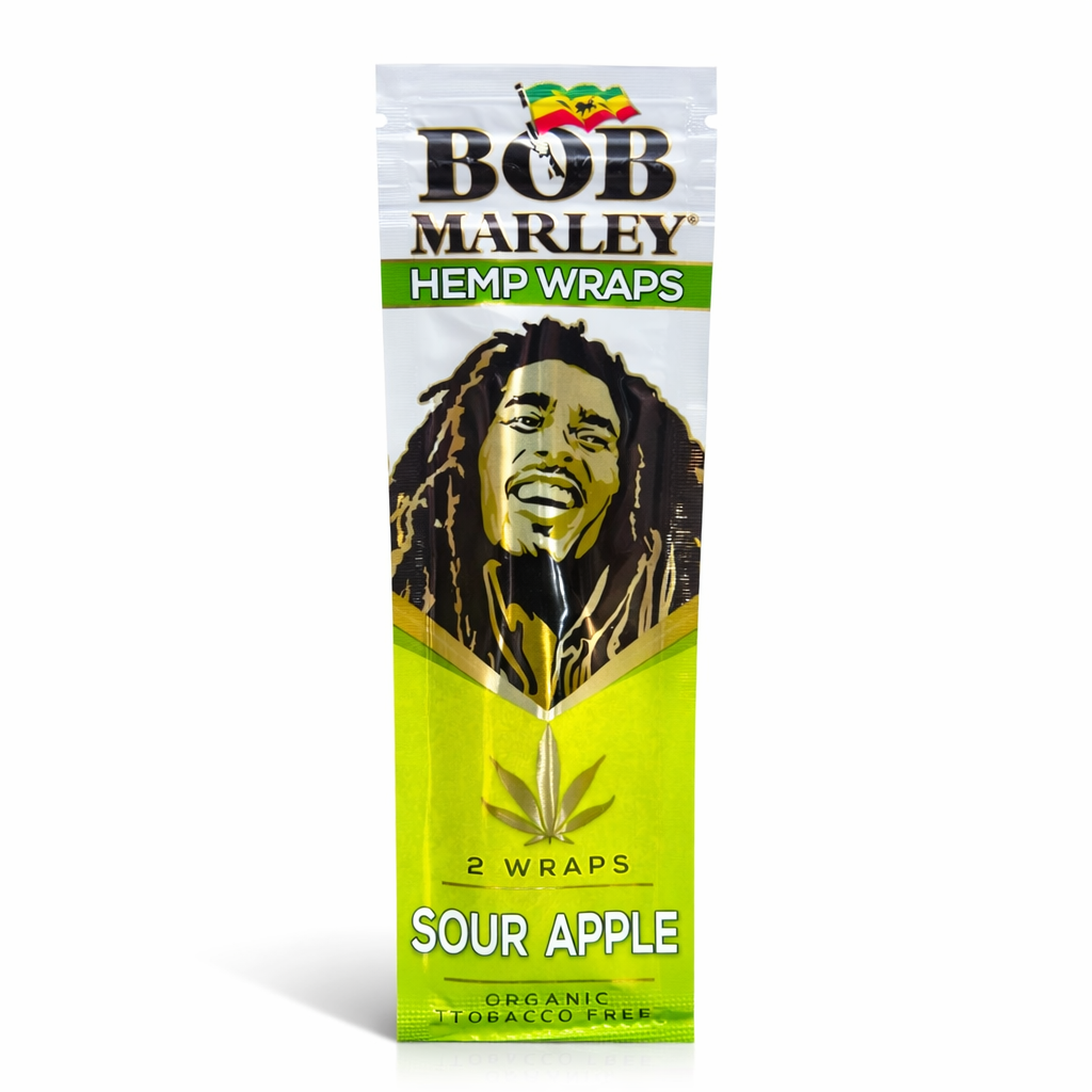 Bob Marley Hemp Wrap Sour apple 2PK