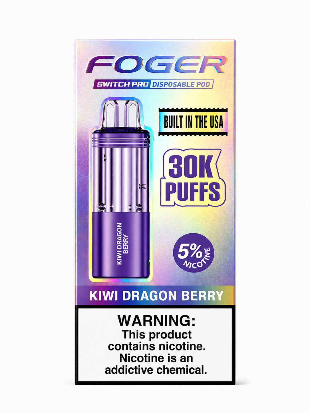 Foger Pod 30K Kiwi Dragon Berry