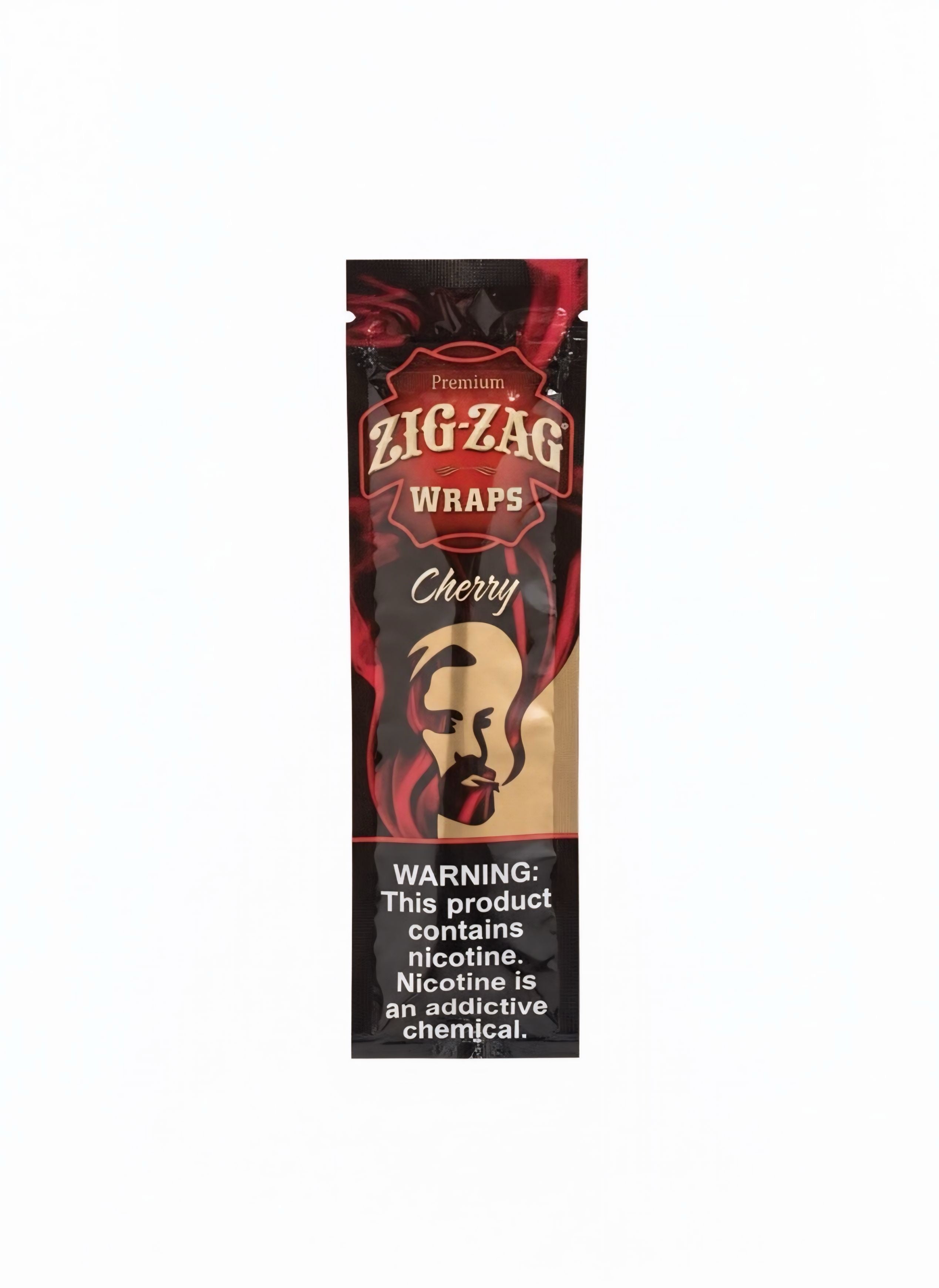 Zig Zag Wrap Cherry Rillo Size 4PK