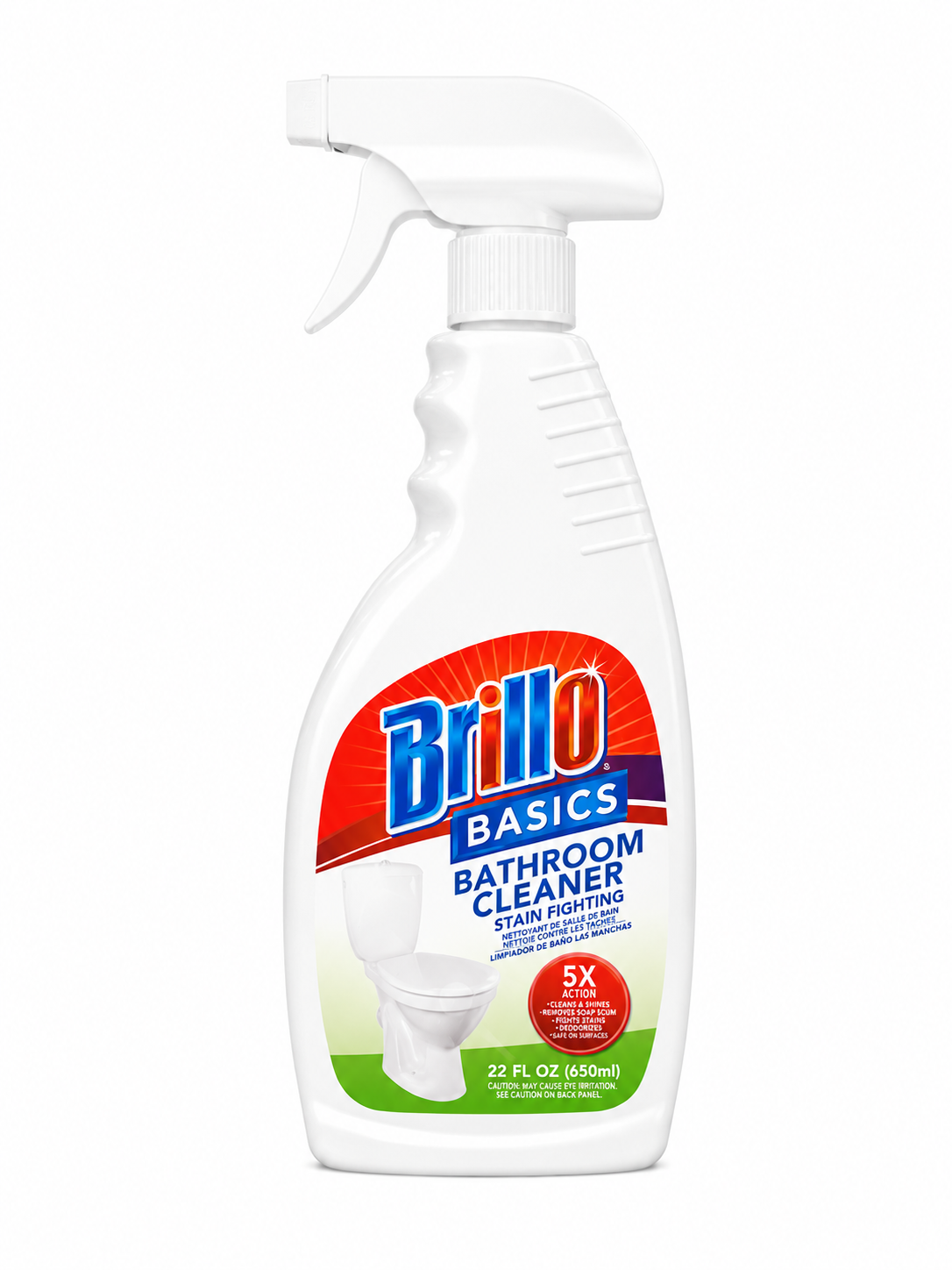 Brillo Basics Stain Fighting Bathroom Cleaner 22oz