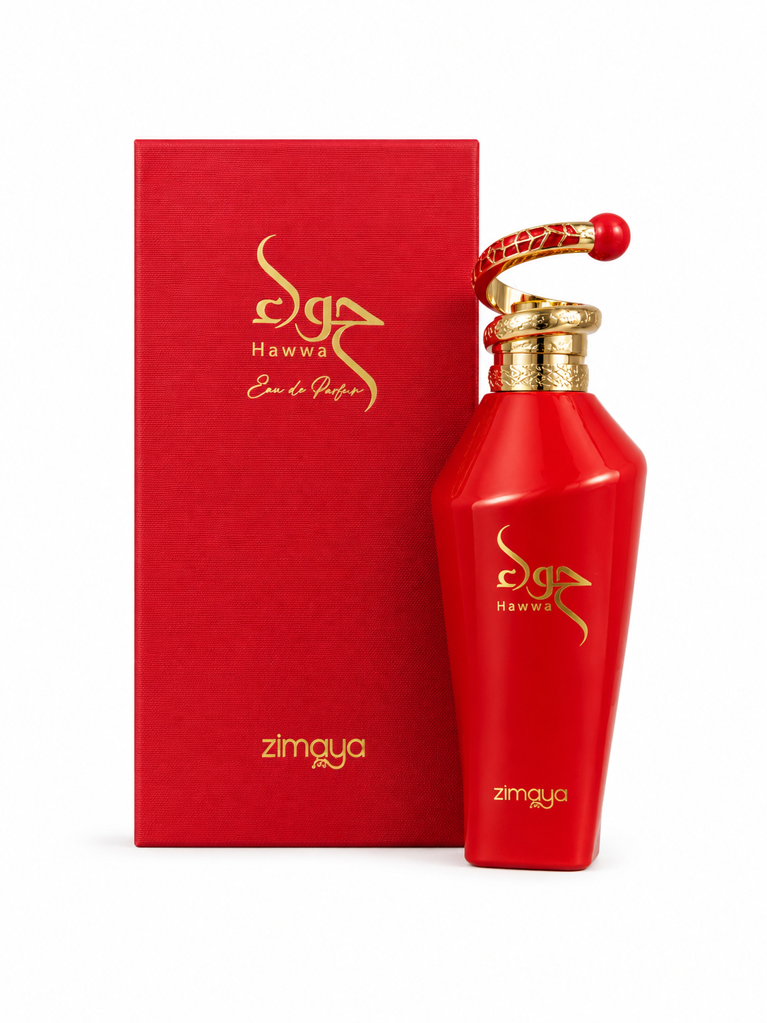 Hawwa Red Pour Femme Eau De Parfum, 3.4 Fl. Oz By Zimaya