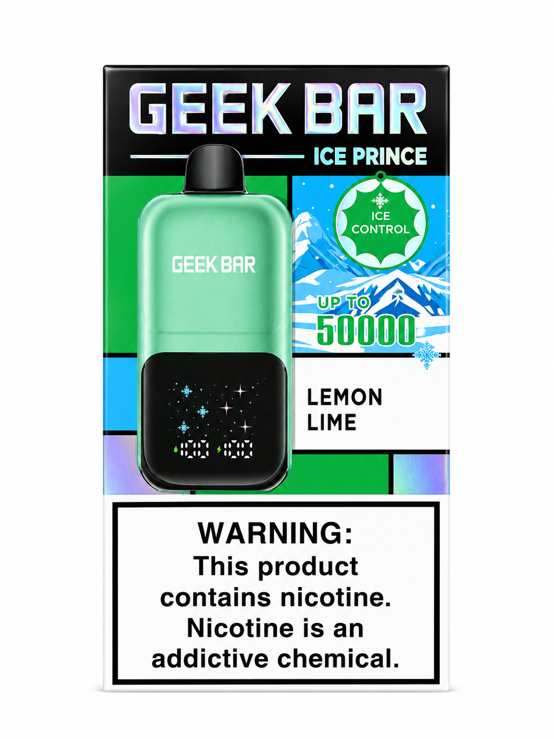 Geek Bar Ice Prince 50K Lemon Lime