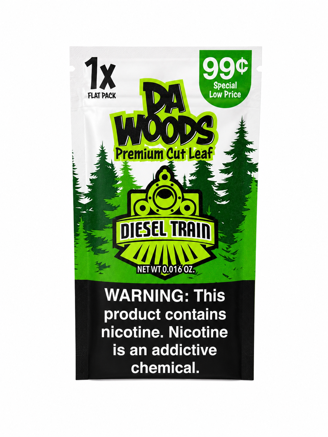 Da Woods Premium Cut Leaf Diesel Train 1pk