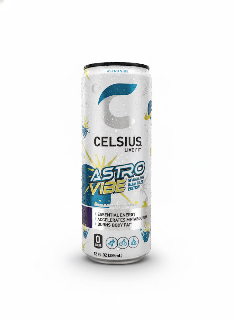CELSIUS Sparkling Astro Vibe, Functional Energy Drink 12 fl oz