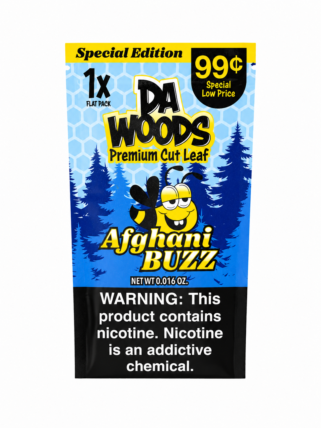 Da Woods Premium Cut Leaf Afghani Buzz 1pk